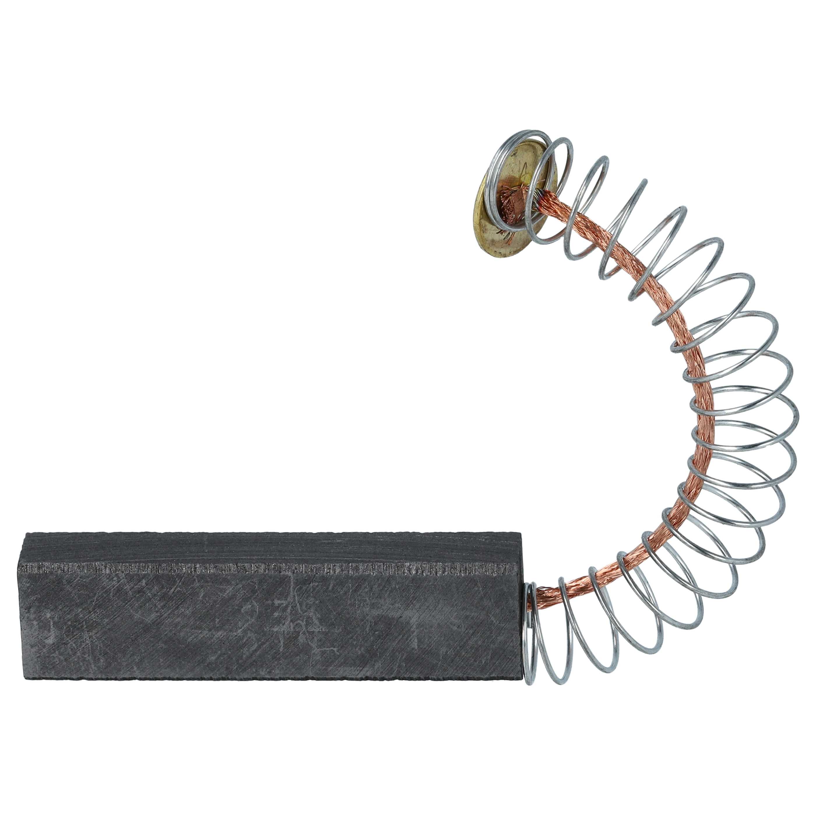 2x escobilla de carbón reemplaza Miele 1842480, 3026790 para lavadora - 37 x 10 x 6,3 mm