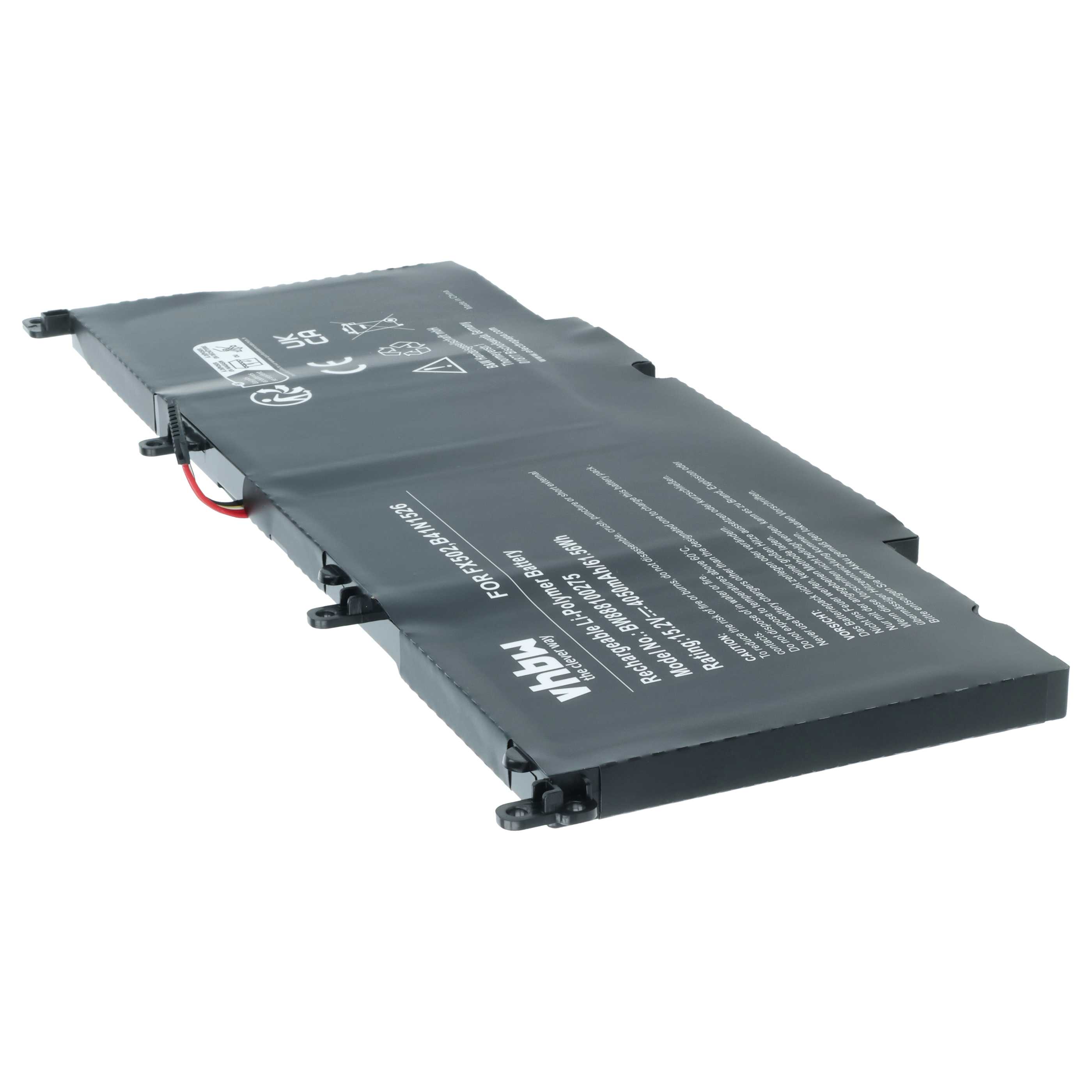 Akumulator do laptopa zamiennik Asus B41N1526, 0B200-0194000 - 4050 mAh 15,2 V LiPo, czarny