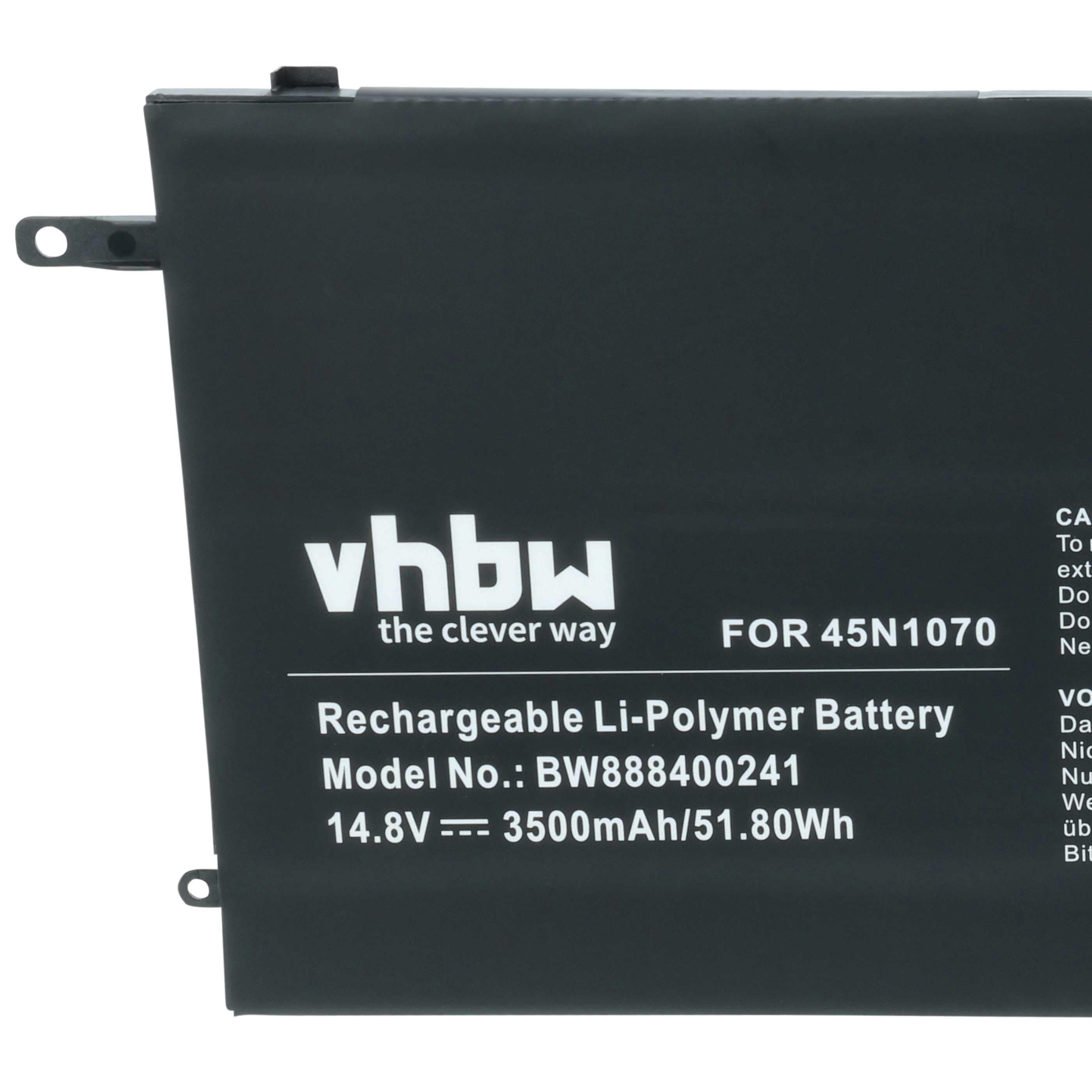 Akumulator do laptopa zamiennik Lenovo 45N1071, 45N1070 - 3500 mAh 14,8 V LiPo