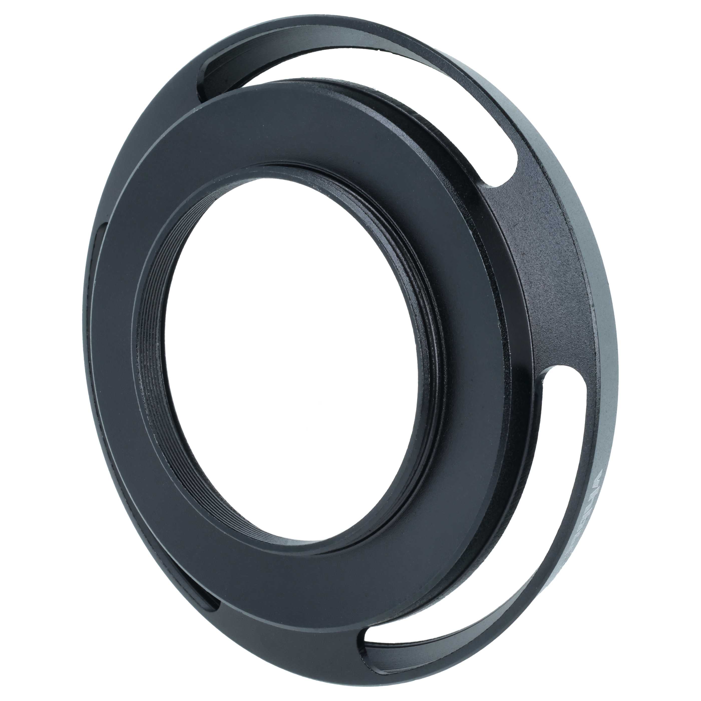 Lens Hood replaces LH-37EP II for Panasonic Lenses with 37 mm Diameter etc., metal, black
