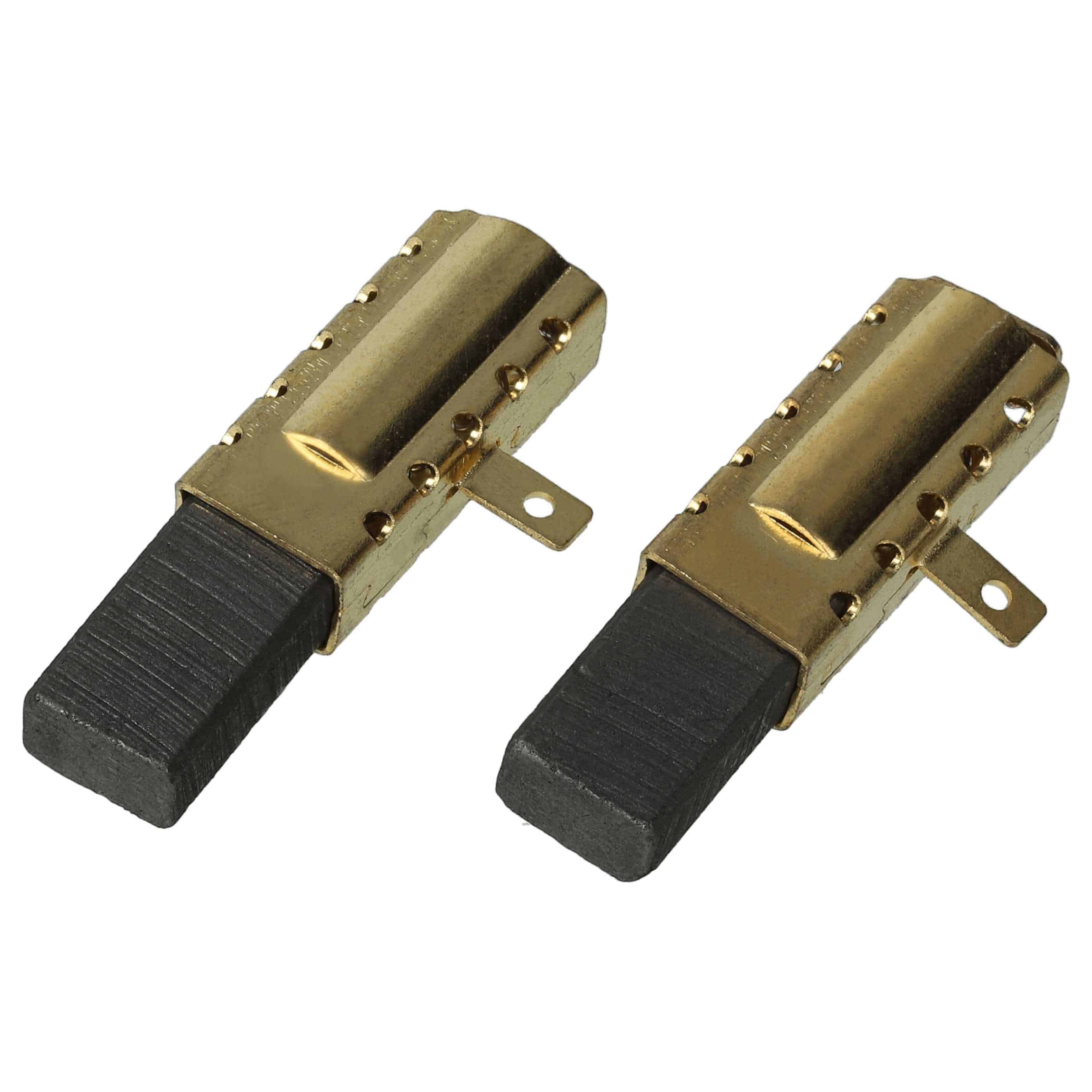 2x Balais de charbon remplace Bosch 1619P01777, 1617014146 pour outil électrique - 5 x 8 x 16mm