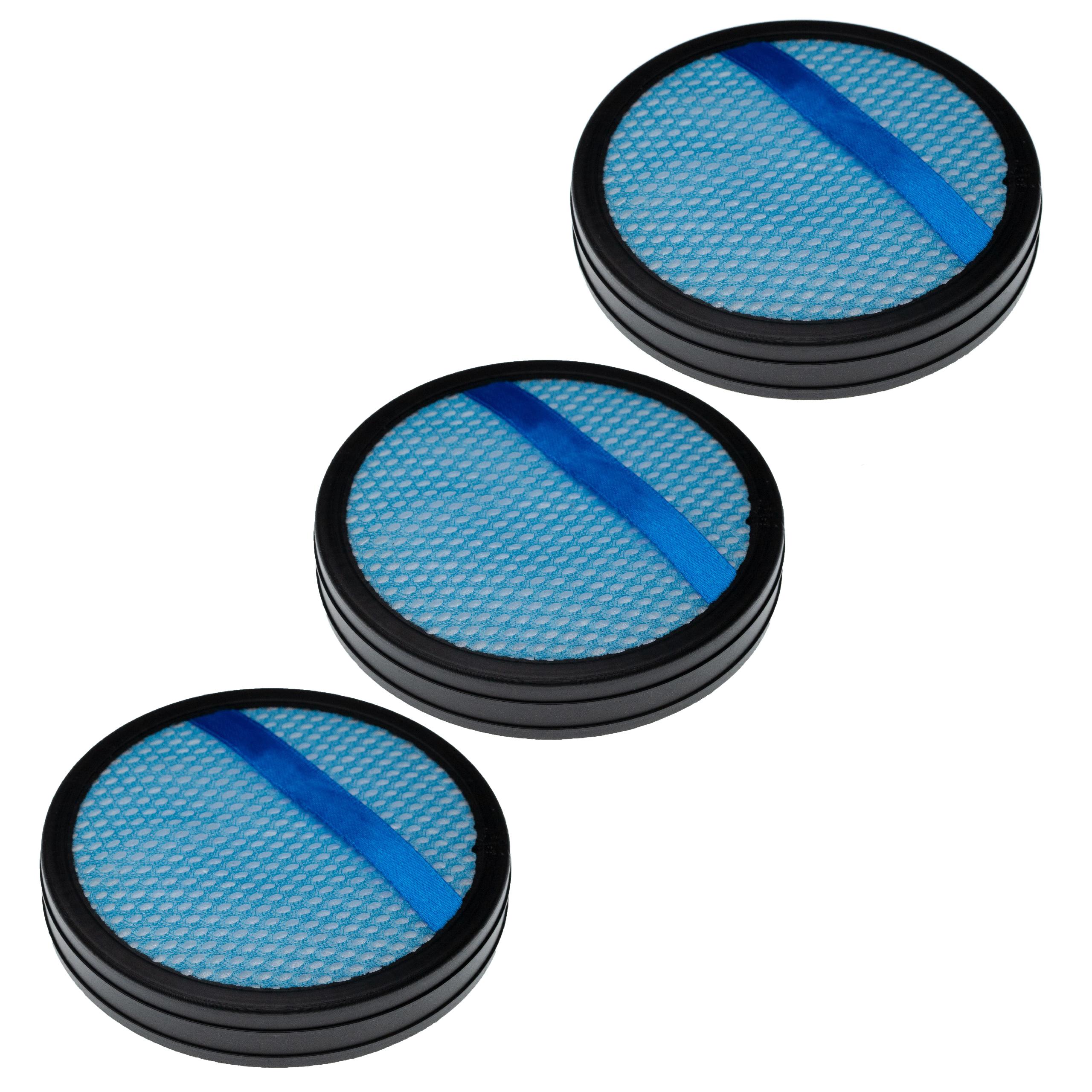 3x foam filter replaces Philips FC5007/01, CP9985, ZVOT951, CP9985/01, 432200494361 for Philips Vacuum Cleaner
