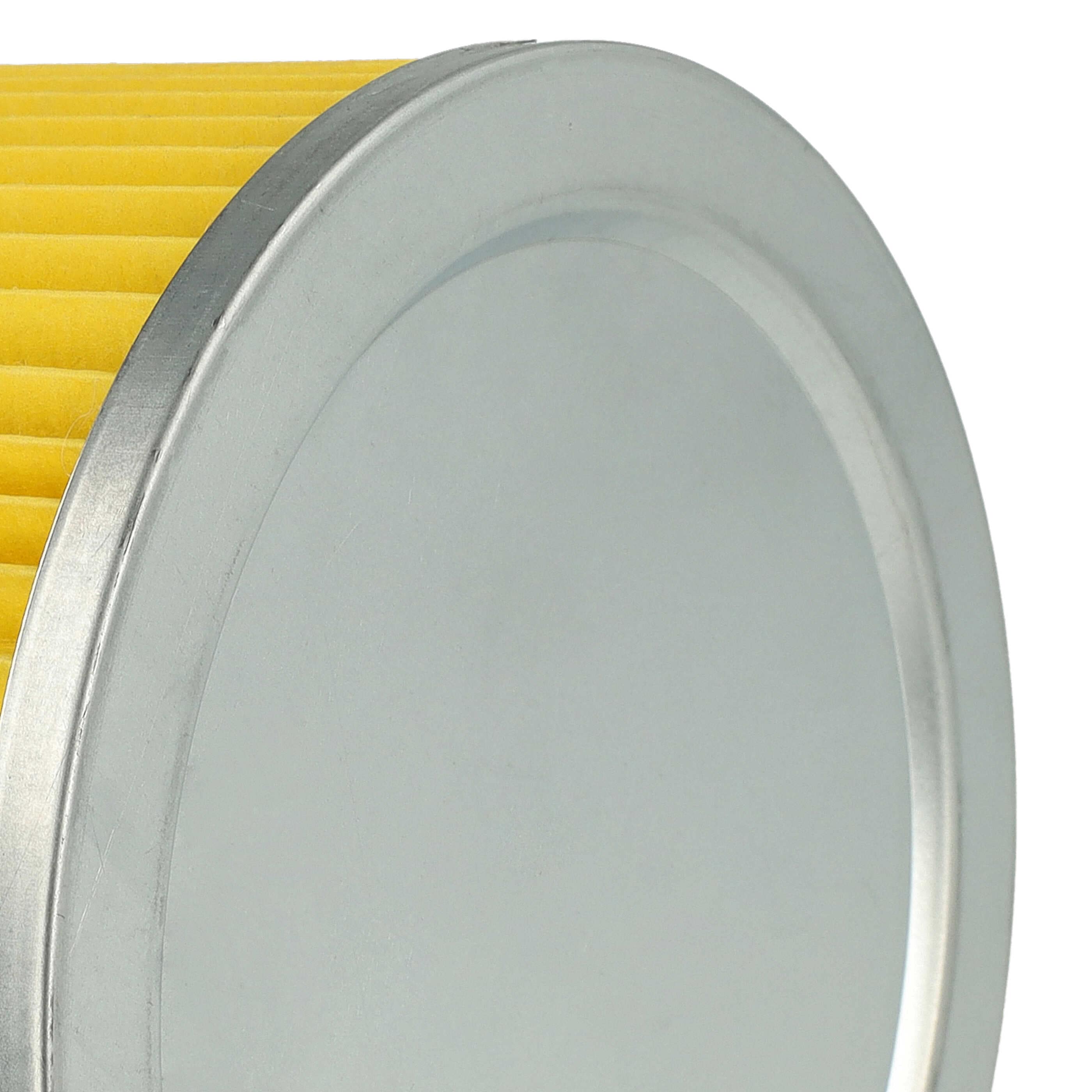 10x Filtro reemplaza Einhell 2351110 para aspiradora LIV, azul / amarillo