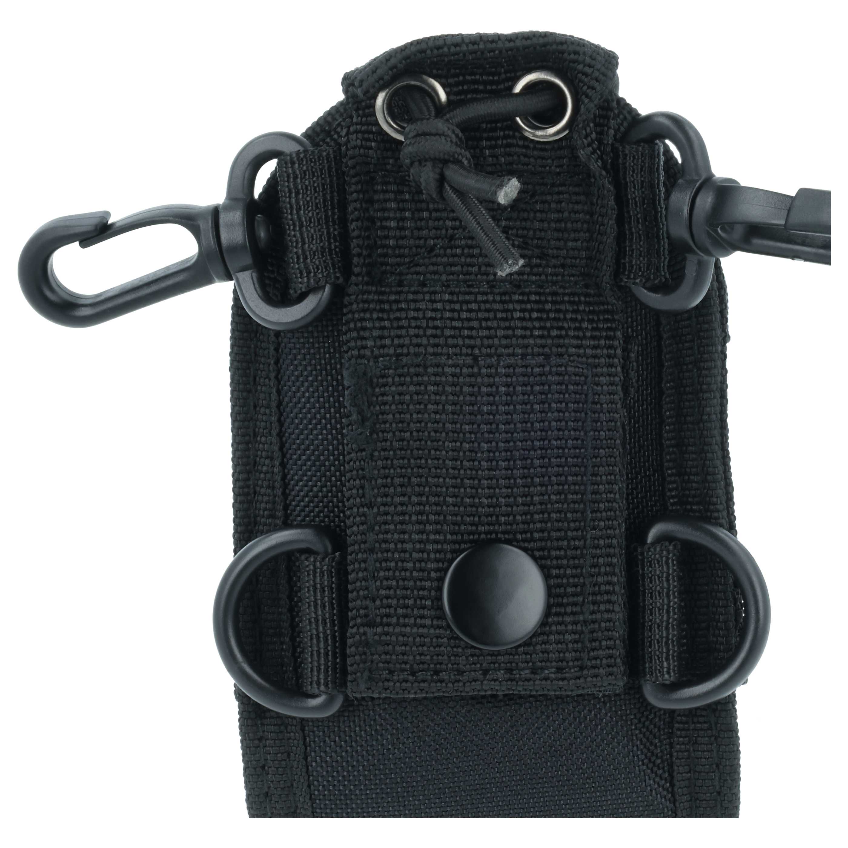 Case Type MSC-20B suitable for various Two Way Radios - 75 x 65 x 120 mm, Black