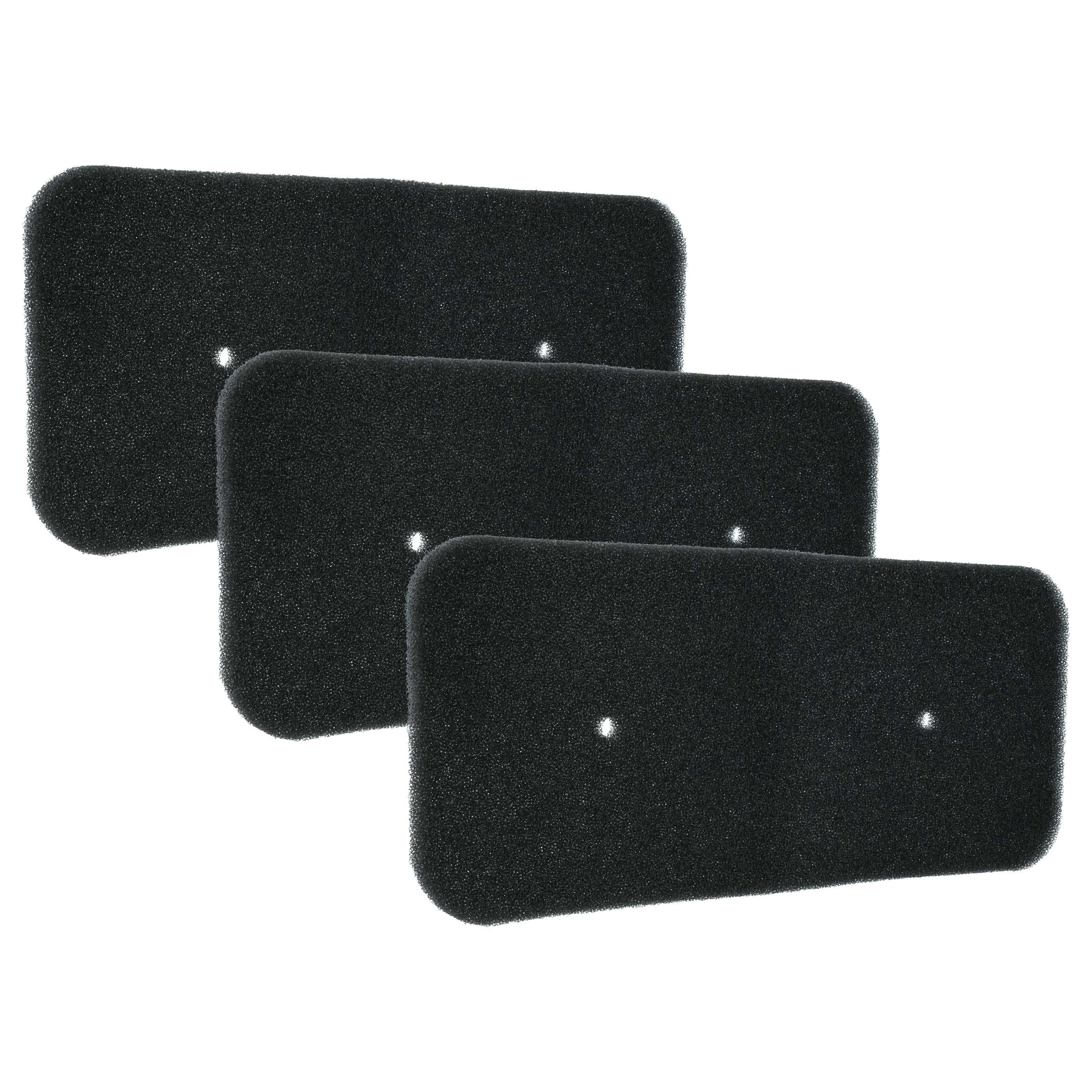 Filter Set (3x sponge filter) as Replacement for Candy 40006731 Tumble Dryer etc.