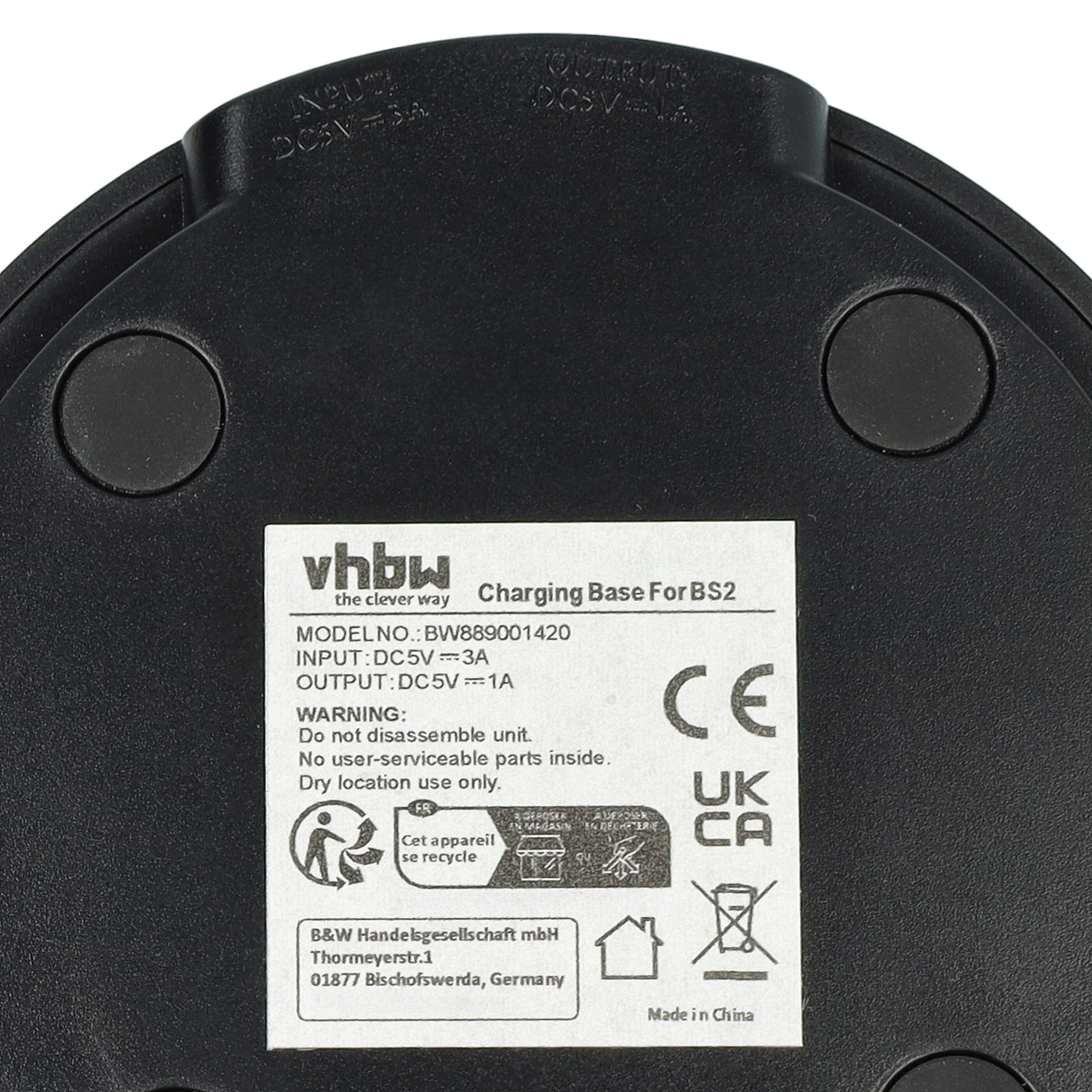 Estación carga + cable USB C para altavoces Bose Portable Home Speaker - 155 cm negro