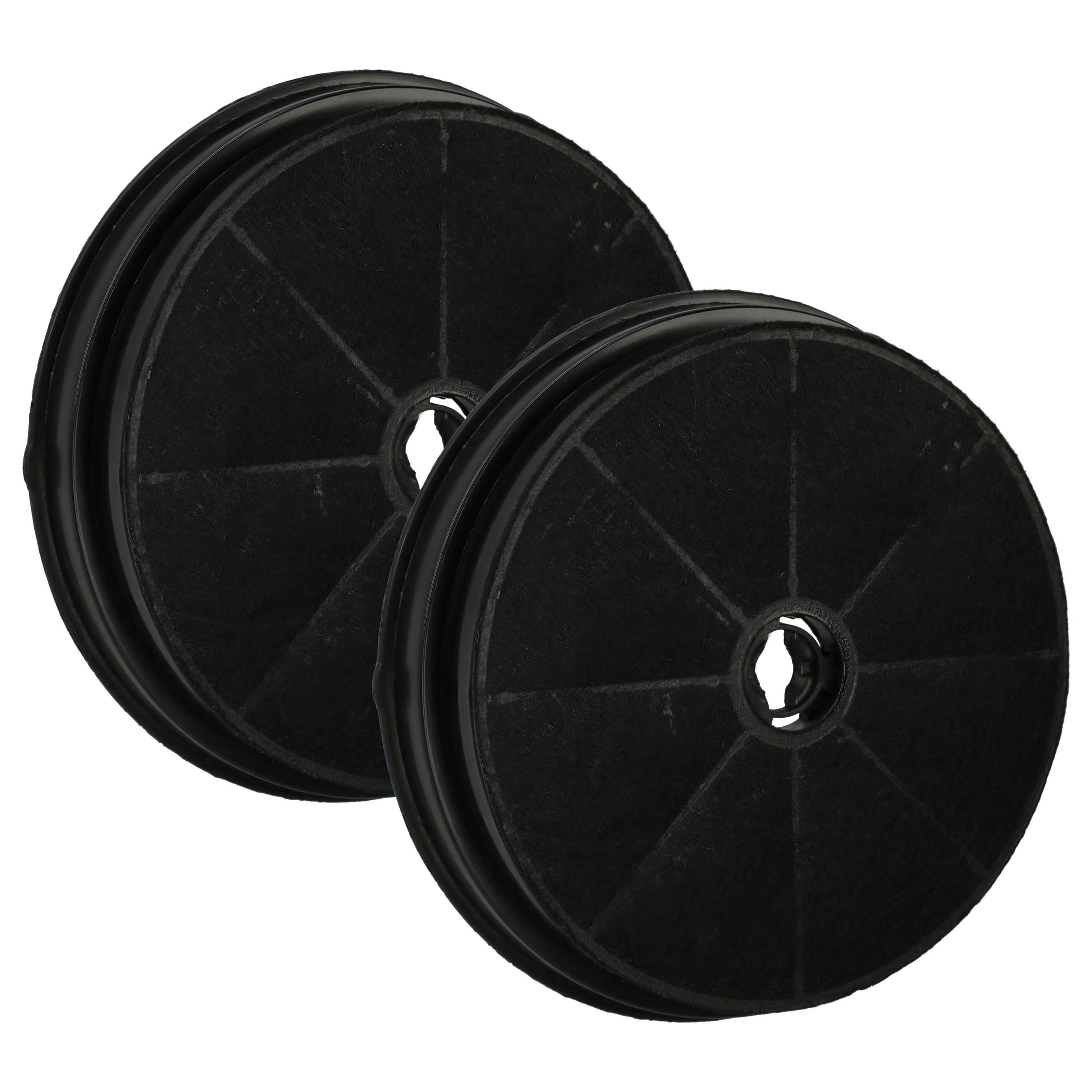 2x Filtres à charbon actif remplace Beko AS-AZKF030, 9174220018, 9199001580 pour hotte Proline