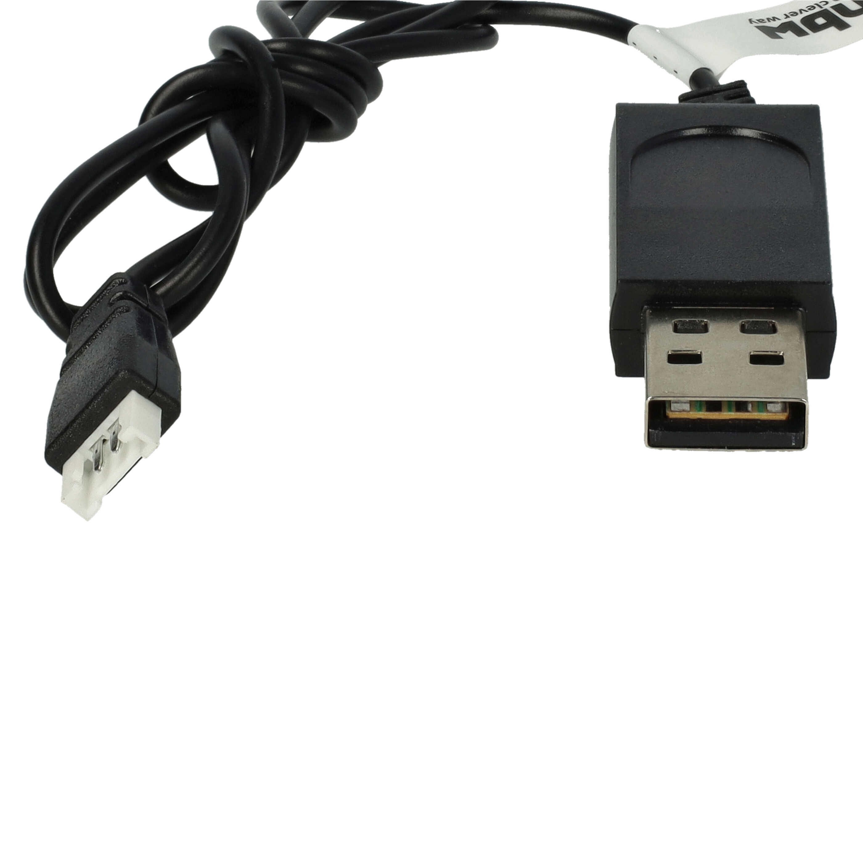 vhbw Cable de carga USB compatible con SYMA (S-Idee) F949 dron, cuadricóptero - 60 cm