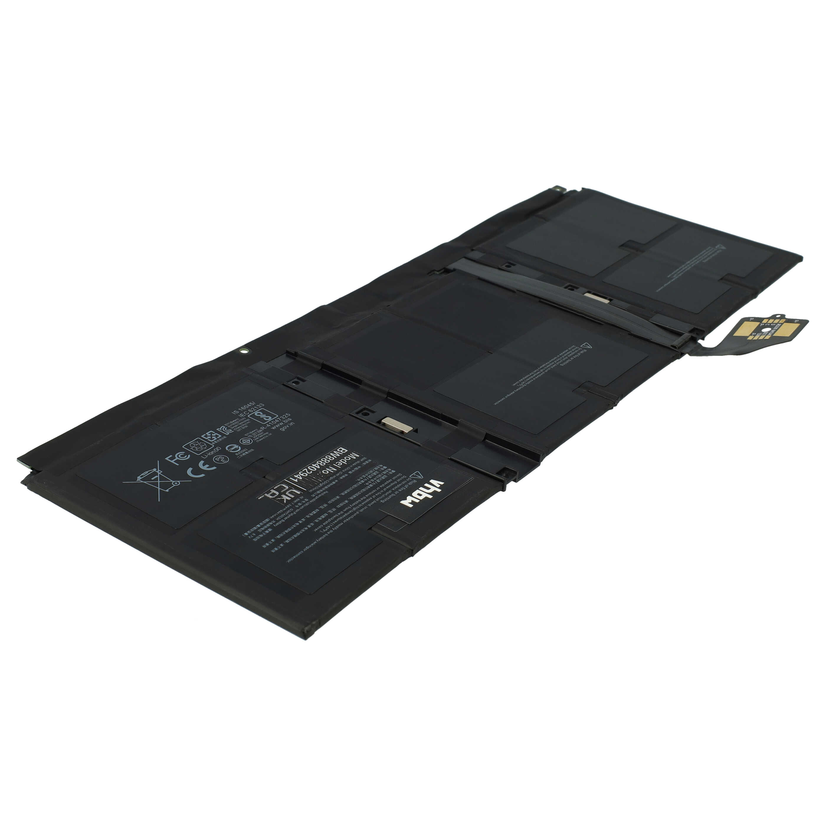 Batterie remplace Microsoft G3HTA052H pour ordinateur portable Microsoft- 6041mAh 7,58V Li-polymère