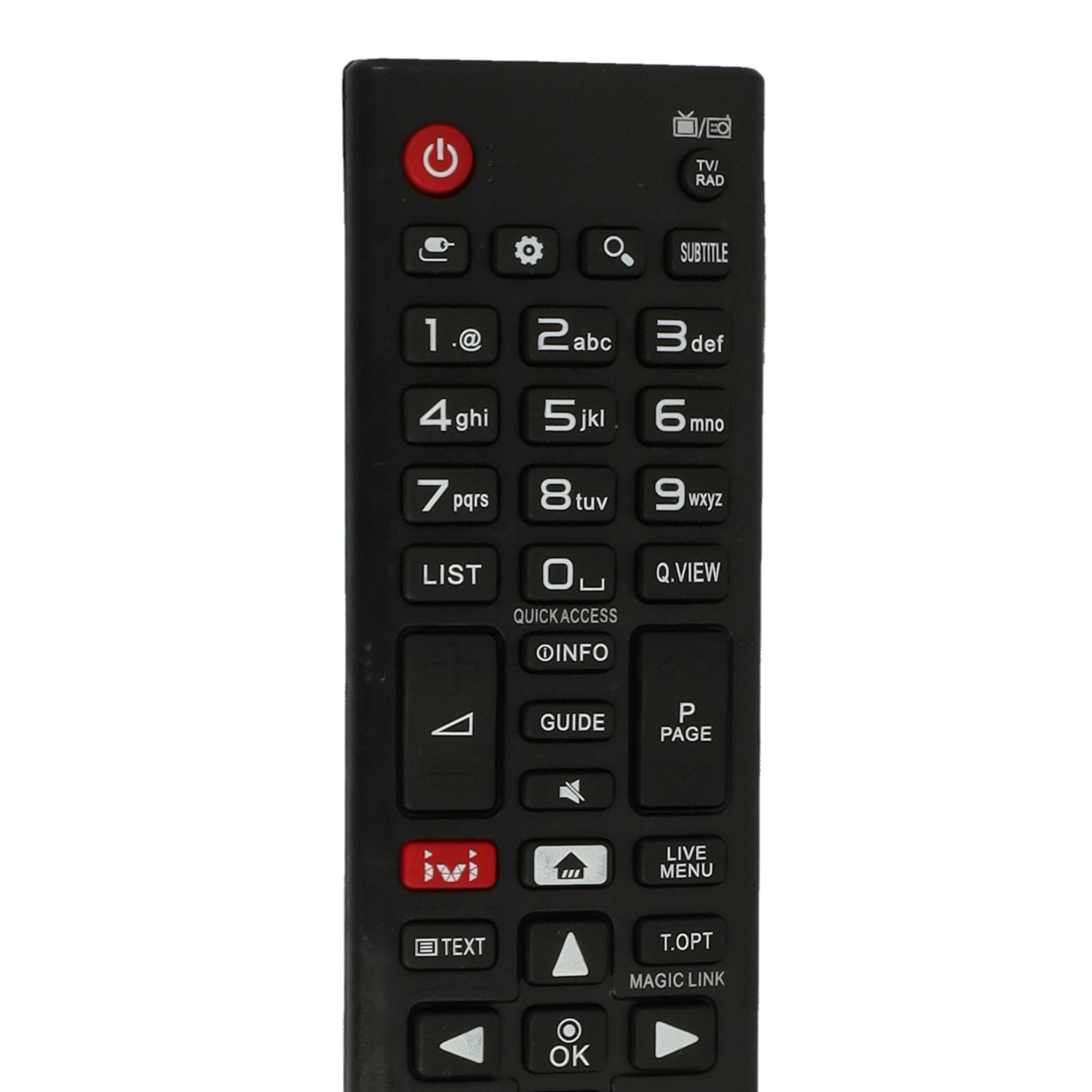 Fernbedienung als Ersatz für LG AKB75095312 für LG Fernseher, TV