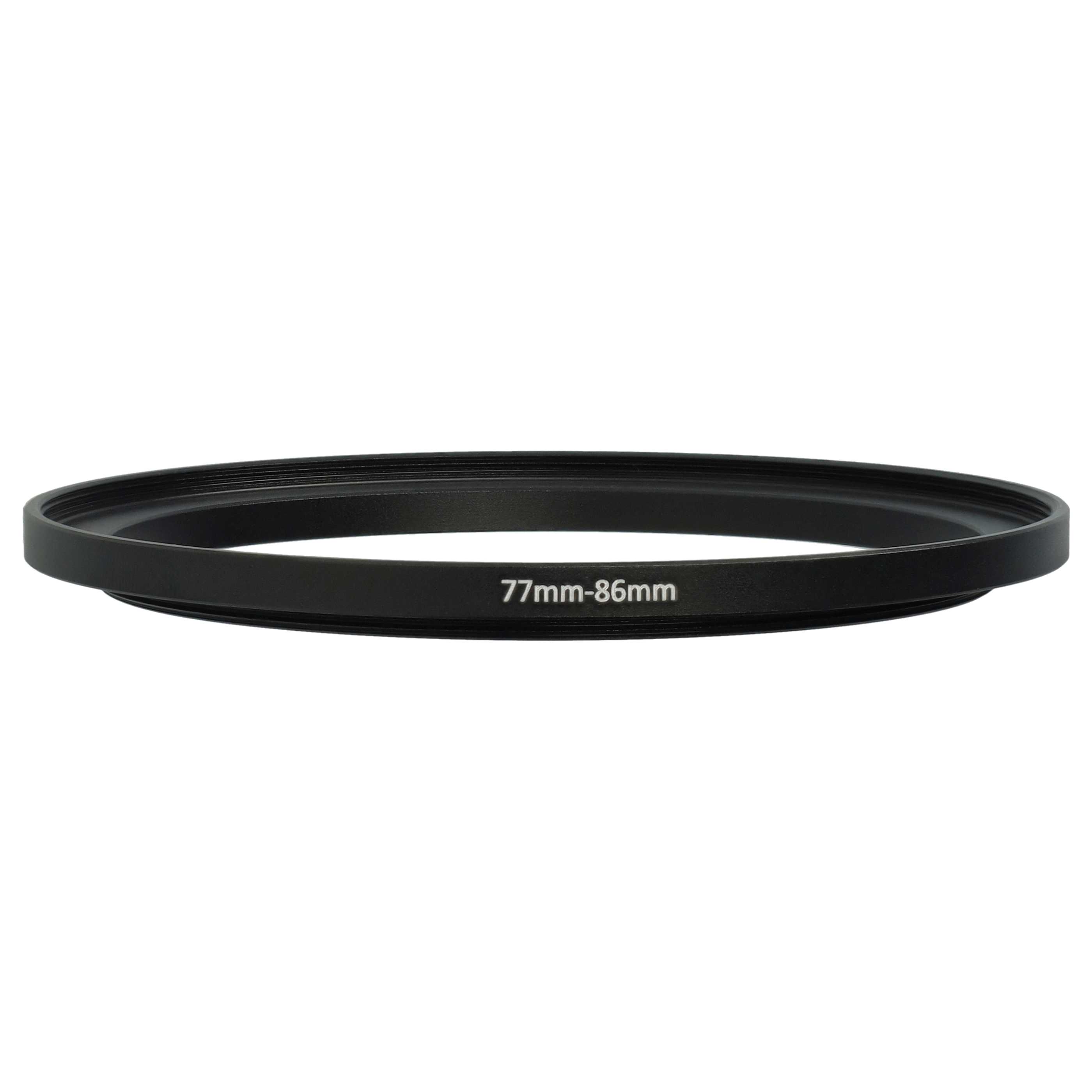 Step-Up Ring Adapter of 77 mm to 86 mmfor various Camera Lens - Filter Adapter
