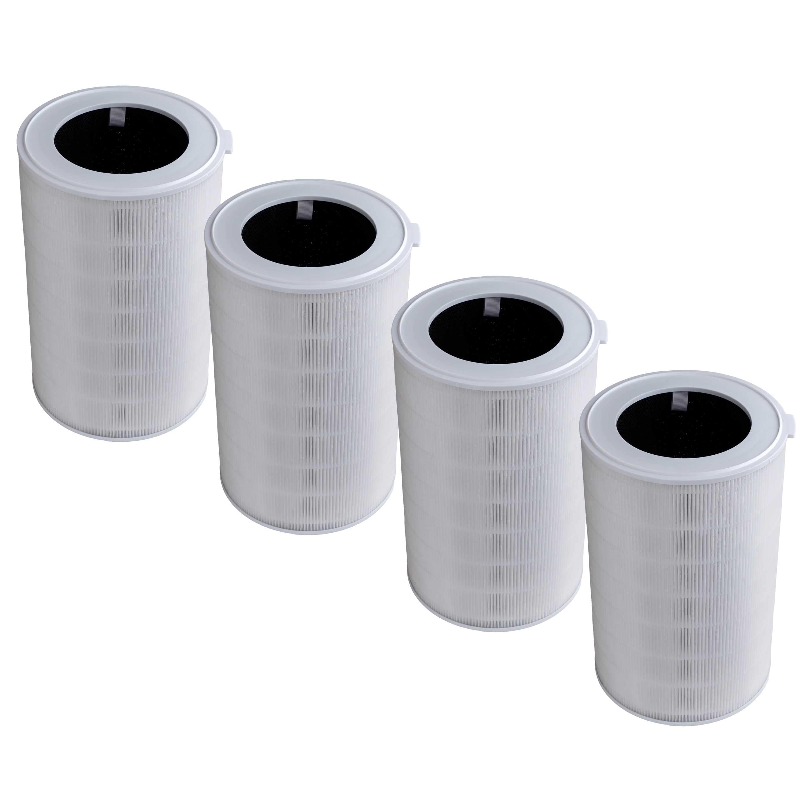 4x Hepa Filter und Aktivkohlefilter für Luftreiniger wie Xiaomi Elite Y-600, ersetzt BHR6358GL, mit RFID-Chip