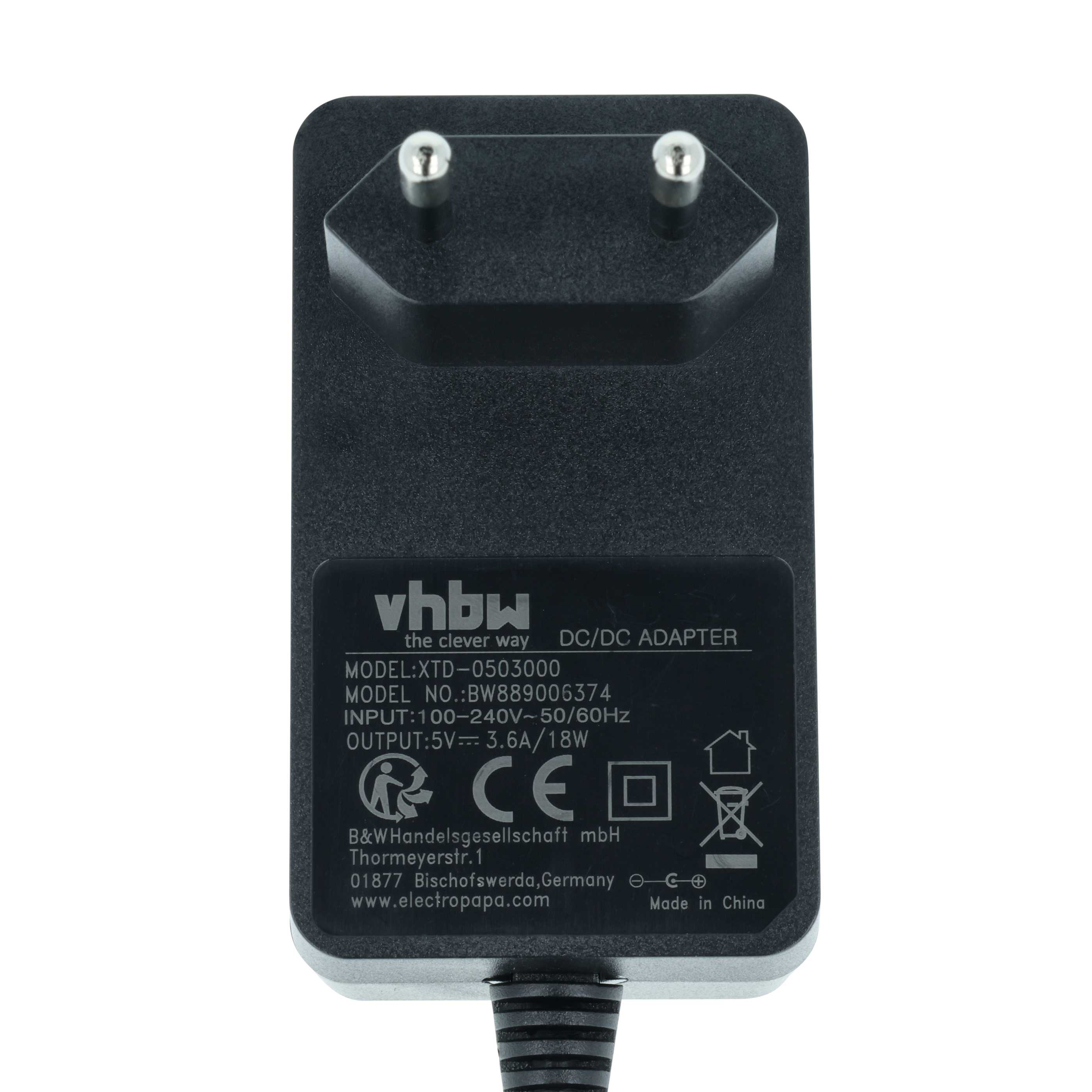 Mains Power Adapter replaces Intermec 851-089-105 for Honeywell Barcode Scanner, Handheld POS Scanner etc.