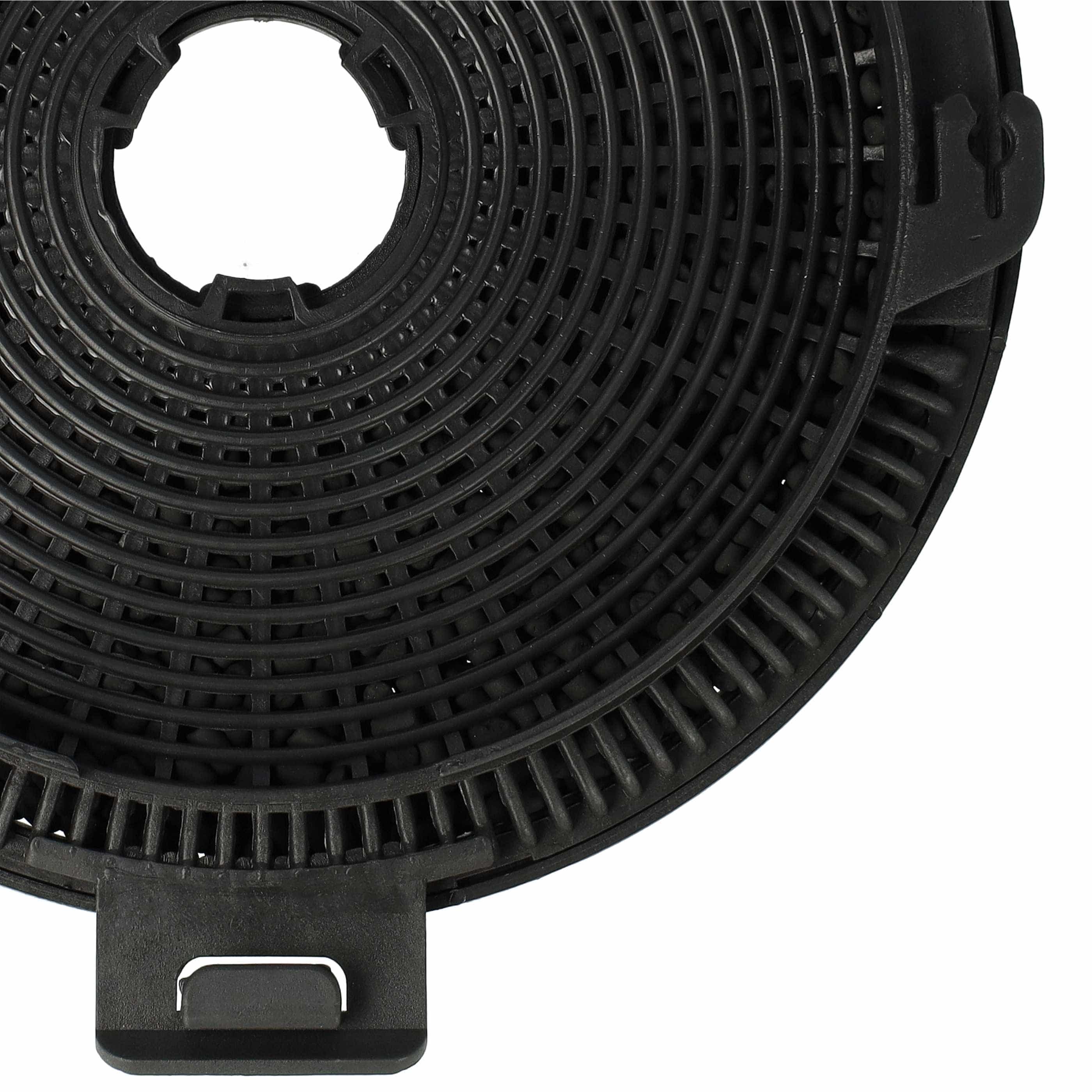 4x Filtres à charbon actif remplace Küppersbusch ZUB 881 pour hotte Teka