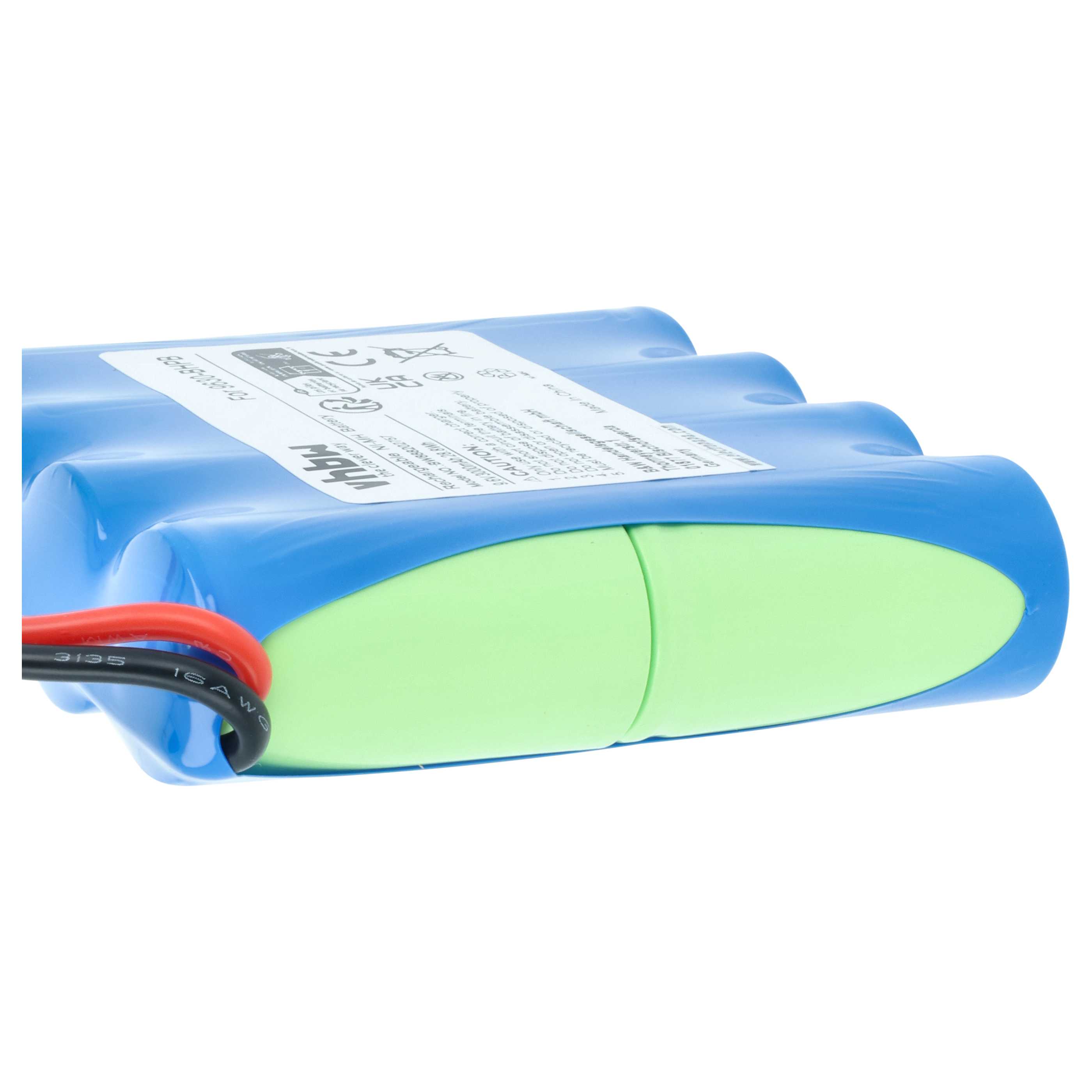 Batteria per pulitrice sostituisce Water Tech 9630-BHPB - 3000mAh 9,6V NiMH