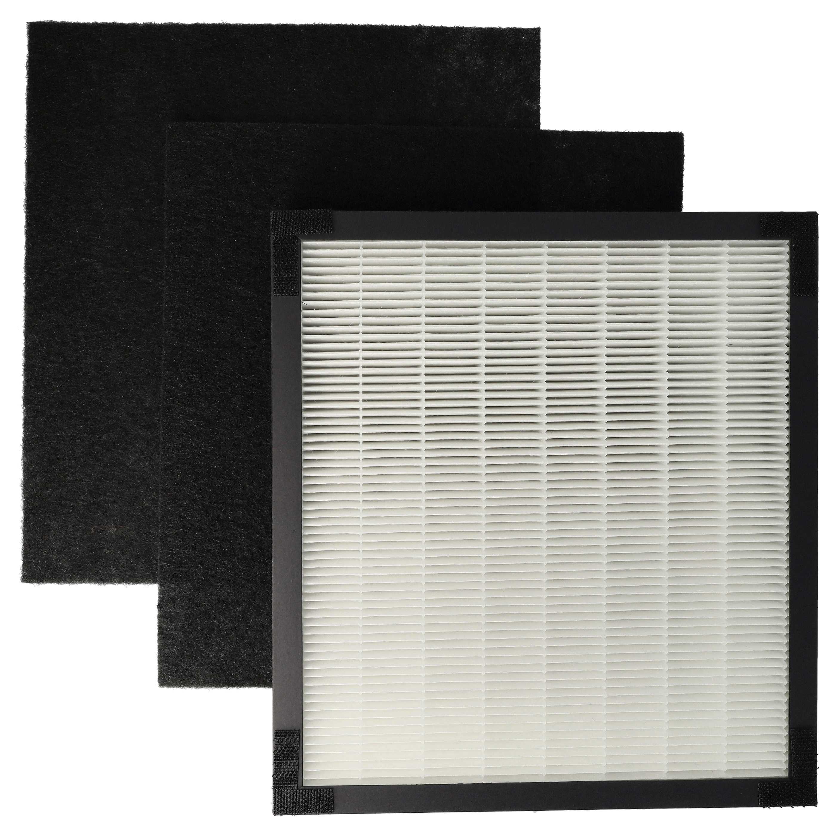 Filter Set replaces Dirt Devil 0150022 Air Purifier - HEPA filter, activated carbon filter