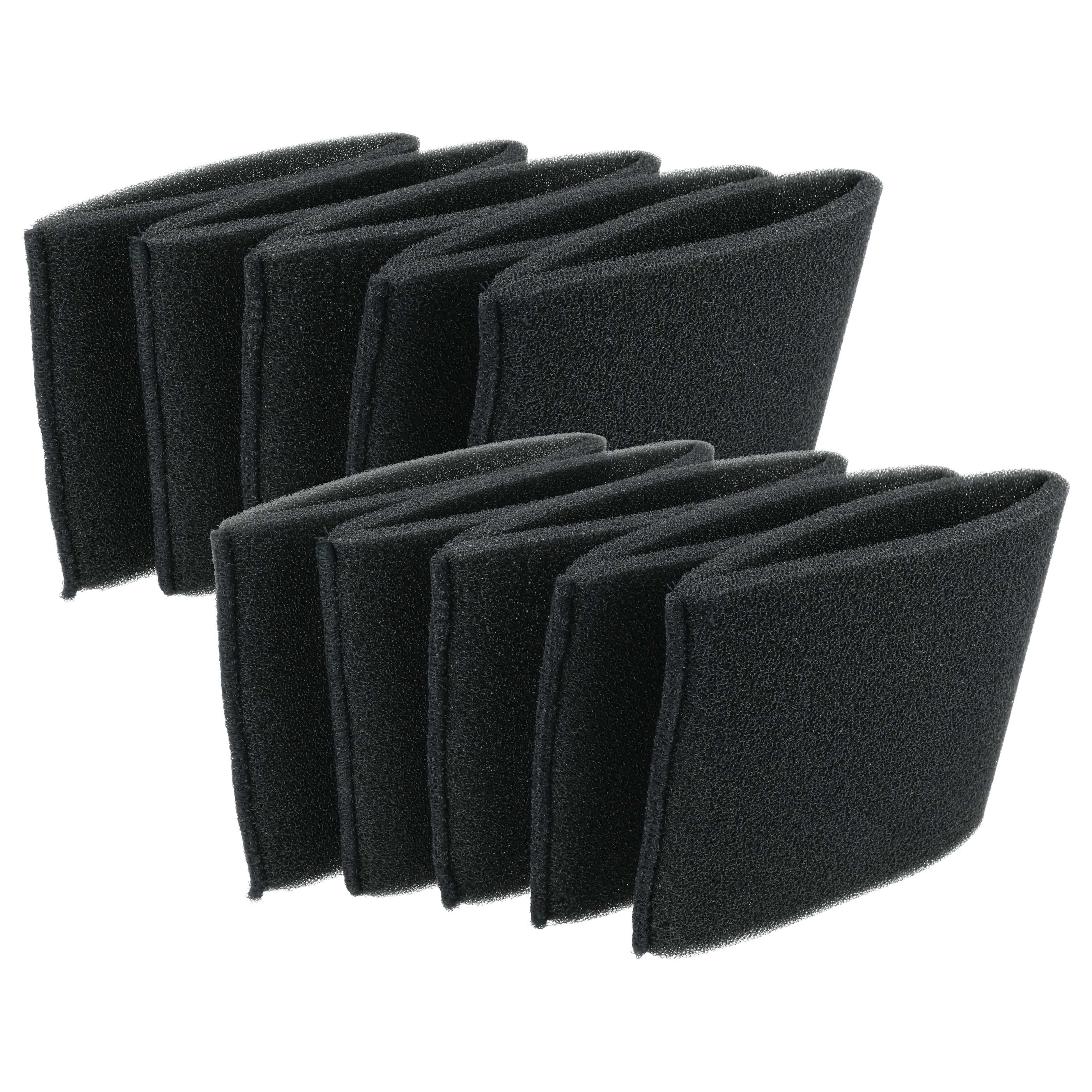 10x foam filter replaces EINHELL Accessory 2351132 for Einhell Vacuum Cleaner