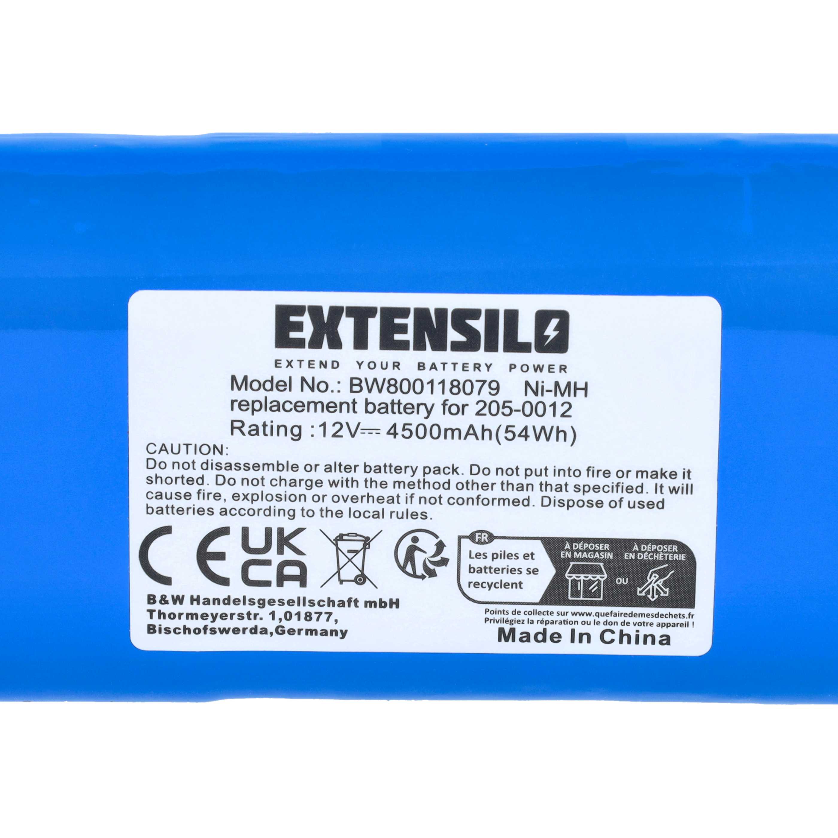 Akumulator do odkurzacza Neato zamiennik Neato 205-0012, 945-0129, 945-0177, 945-0123 - 4500mAh 12V NiMH