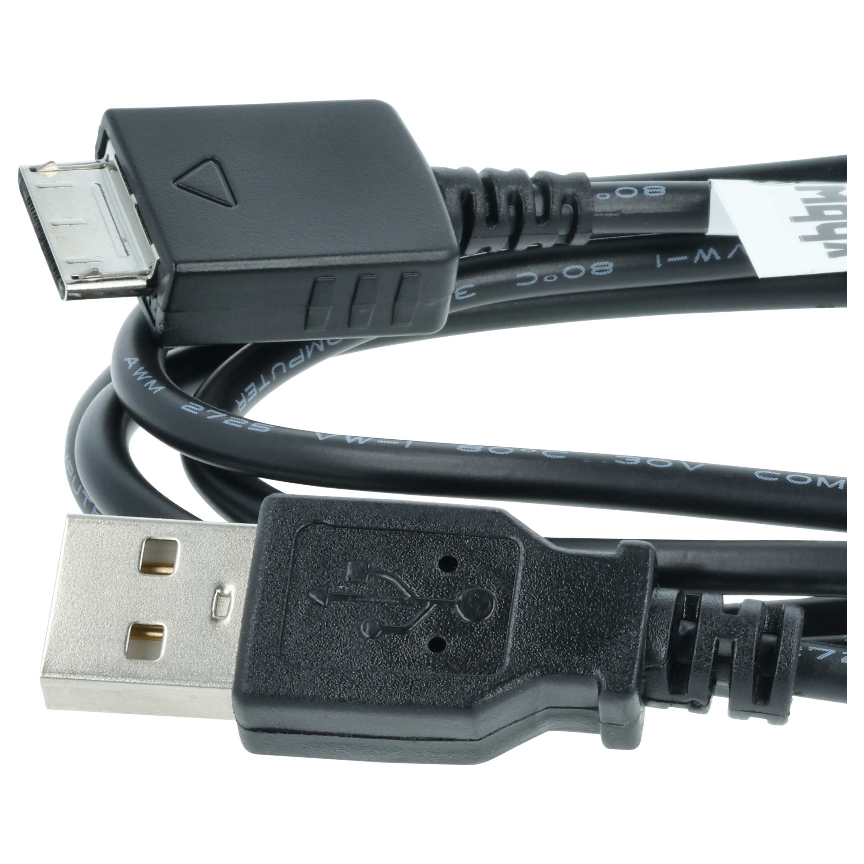 USB Data Cable Charging Cable as Replacement for Sony WMC-NW20MU, 150 cm