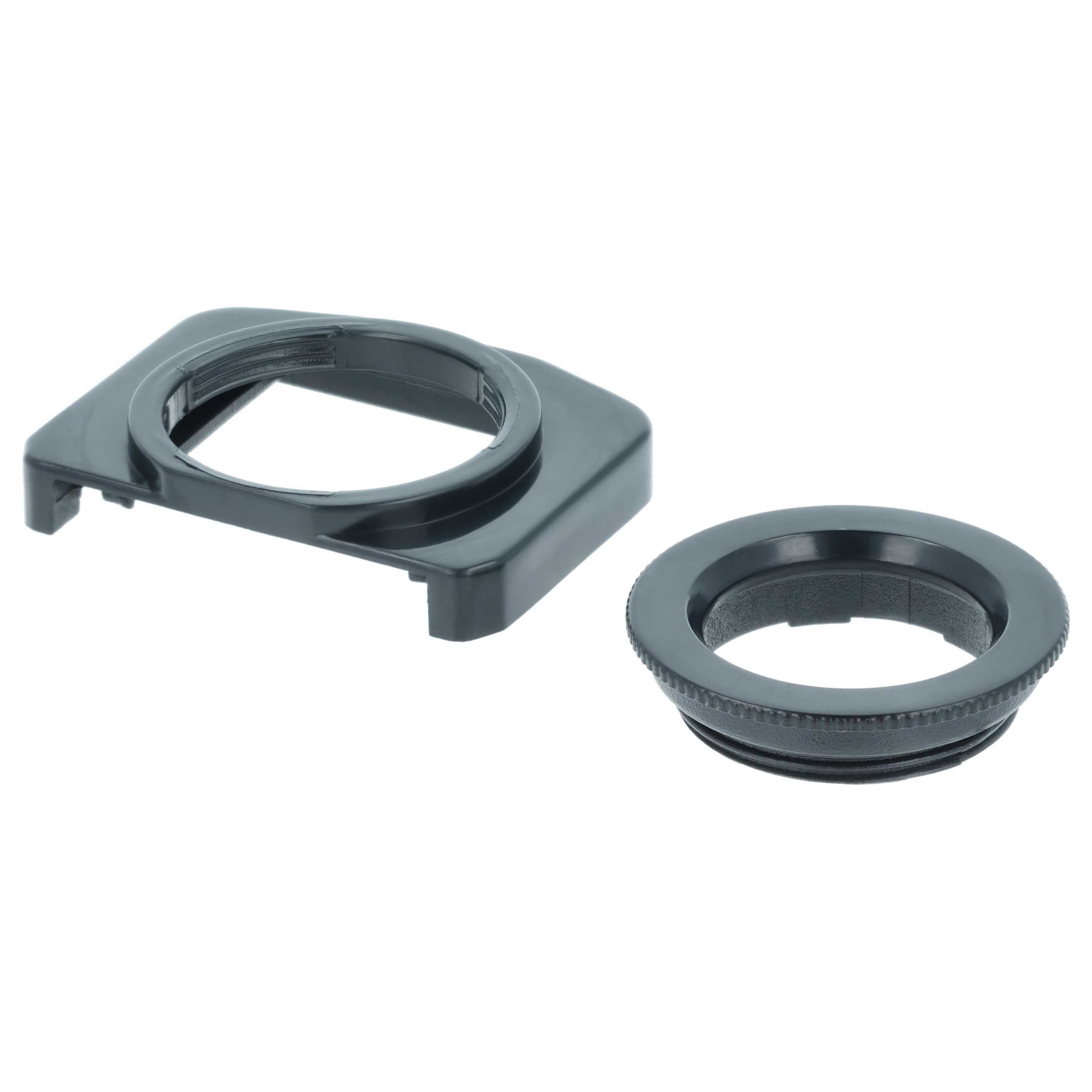 Visor ocular reemplaza Nikon DK-17, DK-19 para cámaras Nikon D810a, etc., plástico, negro