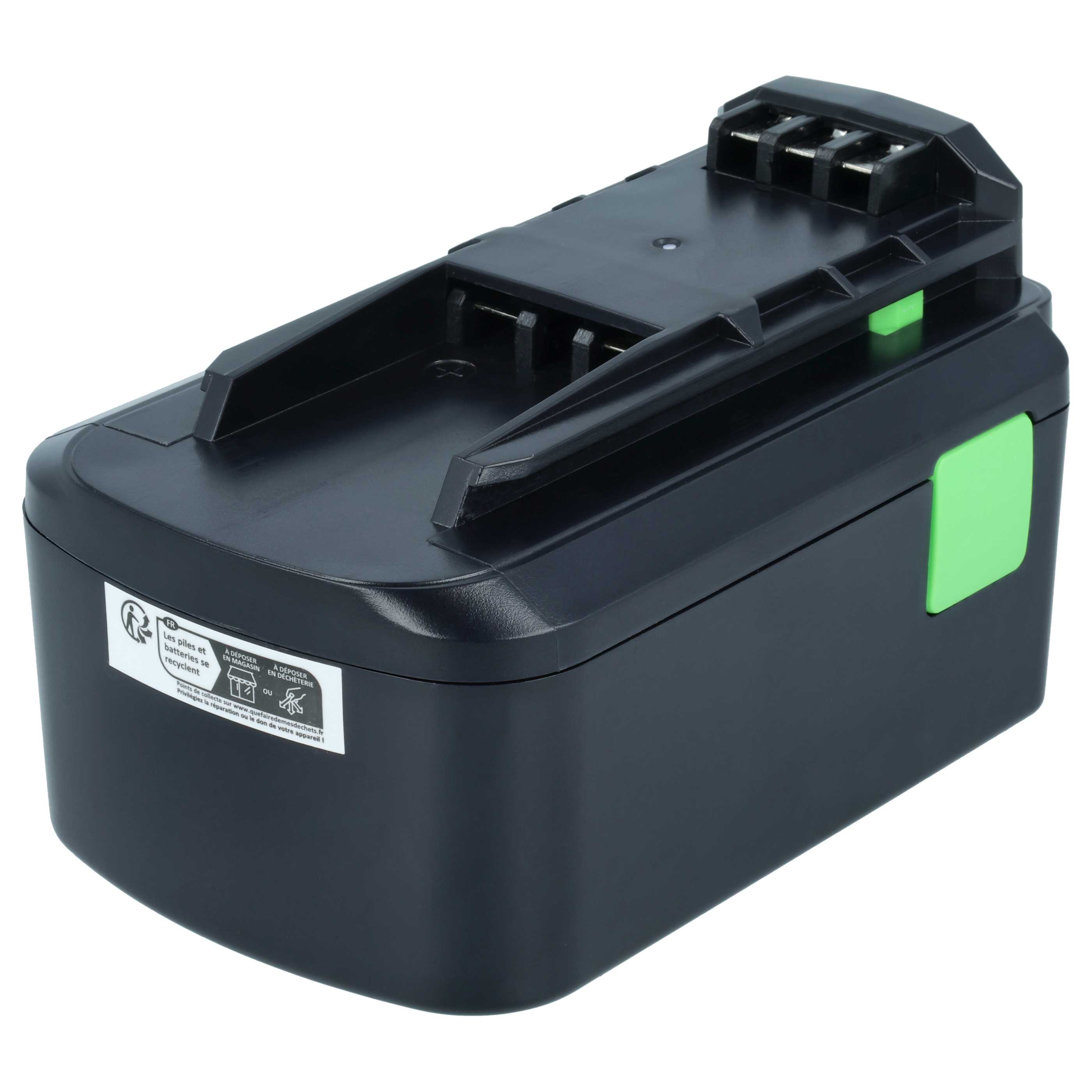 Battery replaces Festo Festool 498341, 498340, BPC 15, 494832 Electric Power Tool - 3000 mAh, 14.4 V, Li-Ion