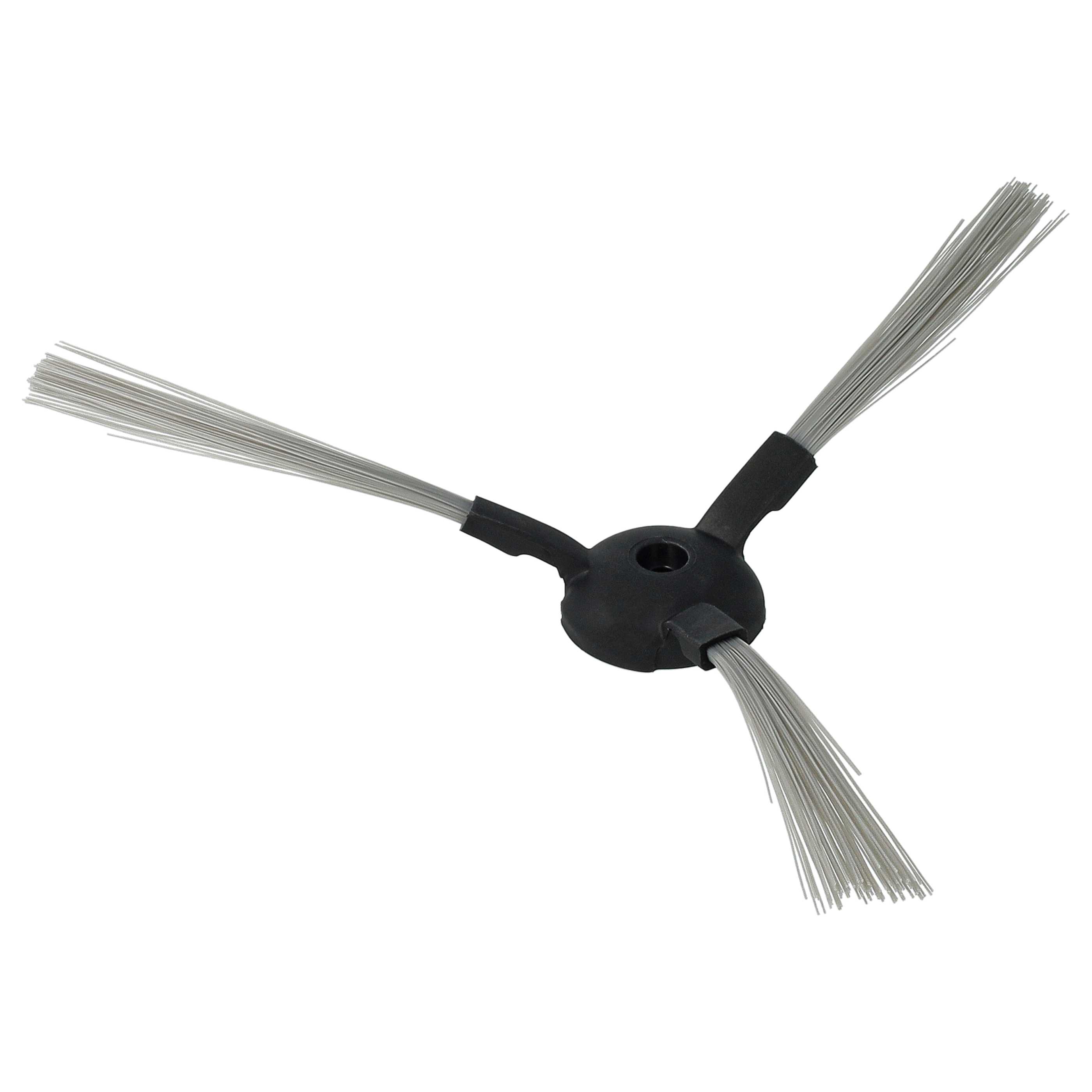 4x Side Brush suitable for Amtidy, Lilin Robot, Yoo Digital Iwip, Klarstein Robot Vacuum Cleaner etc. - 3-arme