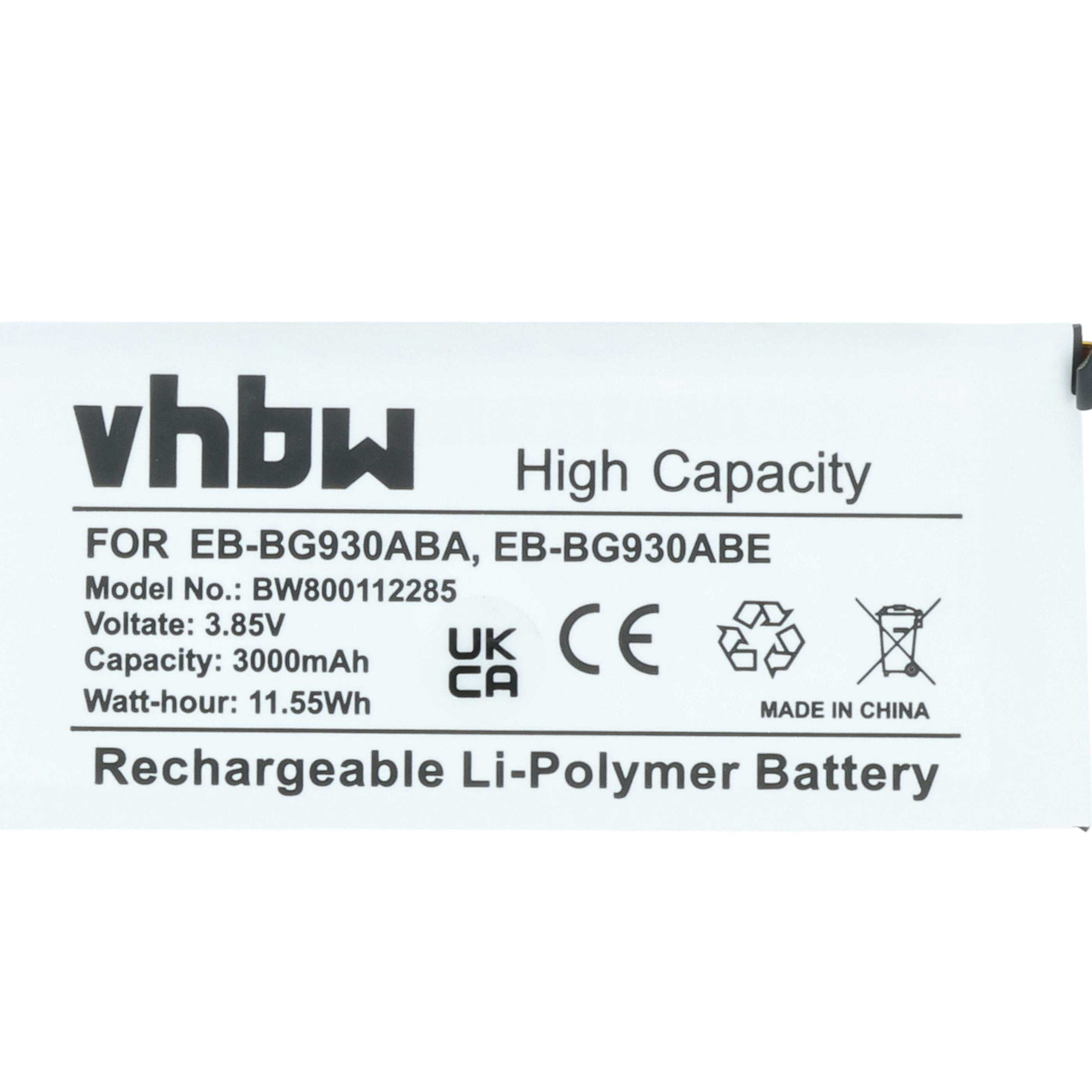 Akumulator do telefonu smartfona zamiennik Samsung EB-BG930ABE, EB-BG930ABA - 3000 mAh 3,85 V LiPo