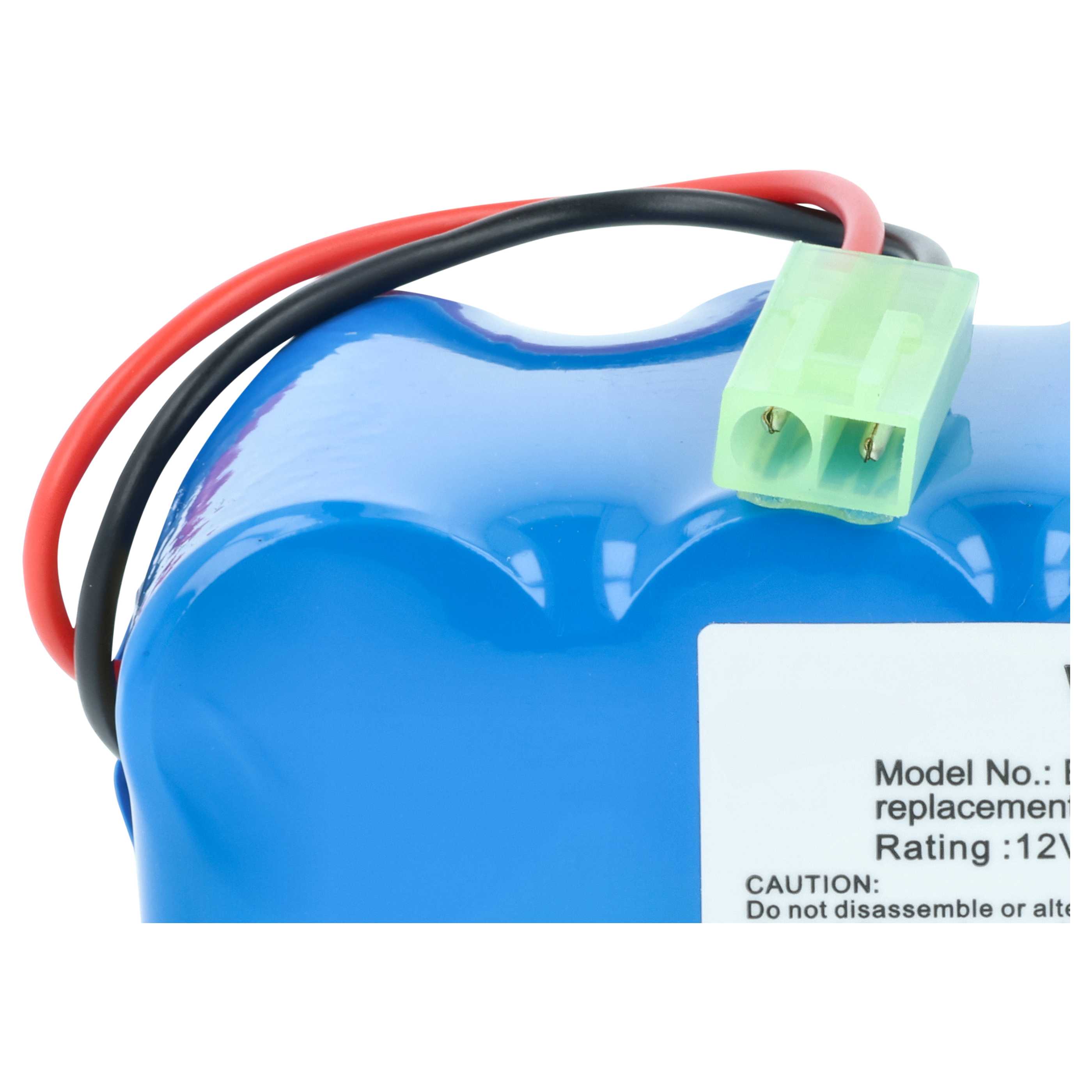 Battery replaces Rowenta RH5488, RD-ROW12VA for Tefal etc. 2000mAh, 12V, NiMH