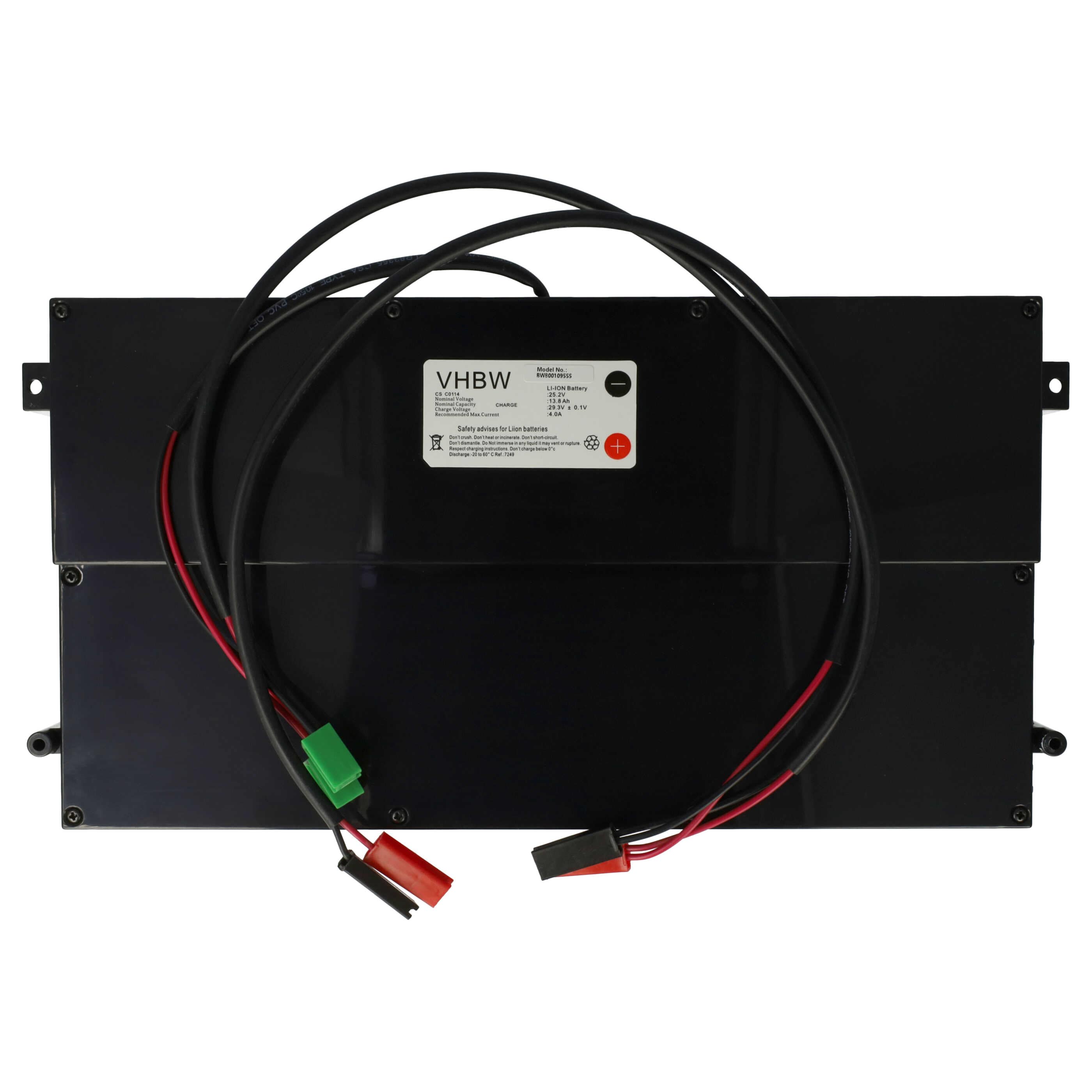 Lawnmower Battery Replacement for 300Z20800A, 300Z42800A, 300Z42800A_R - 13800mAh 25.2V Li-Ion, black
