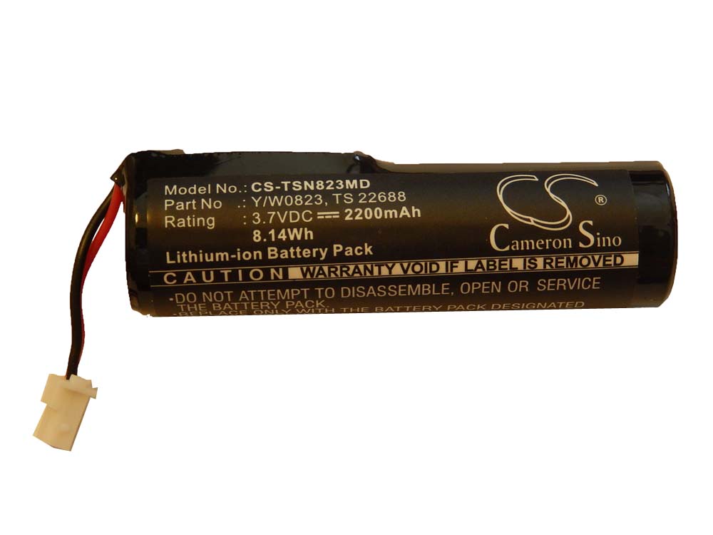 Batterie remplace TS 22688 pour appareil médical - 2200mAh 3,7V Li-ion