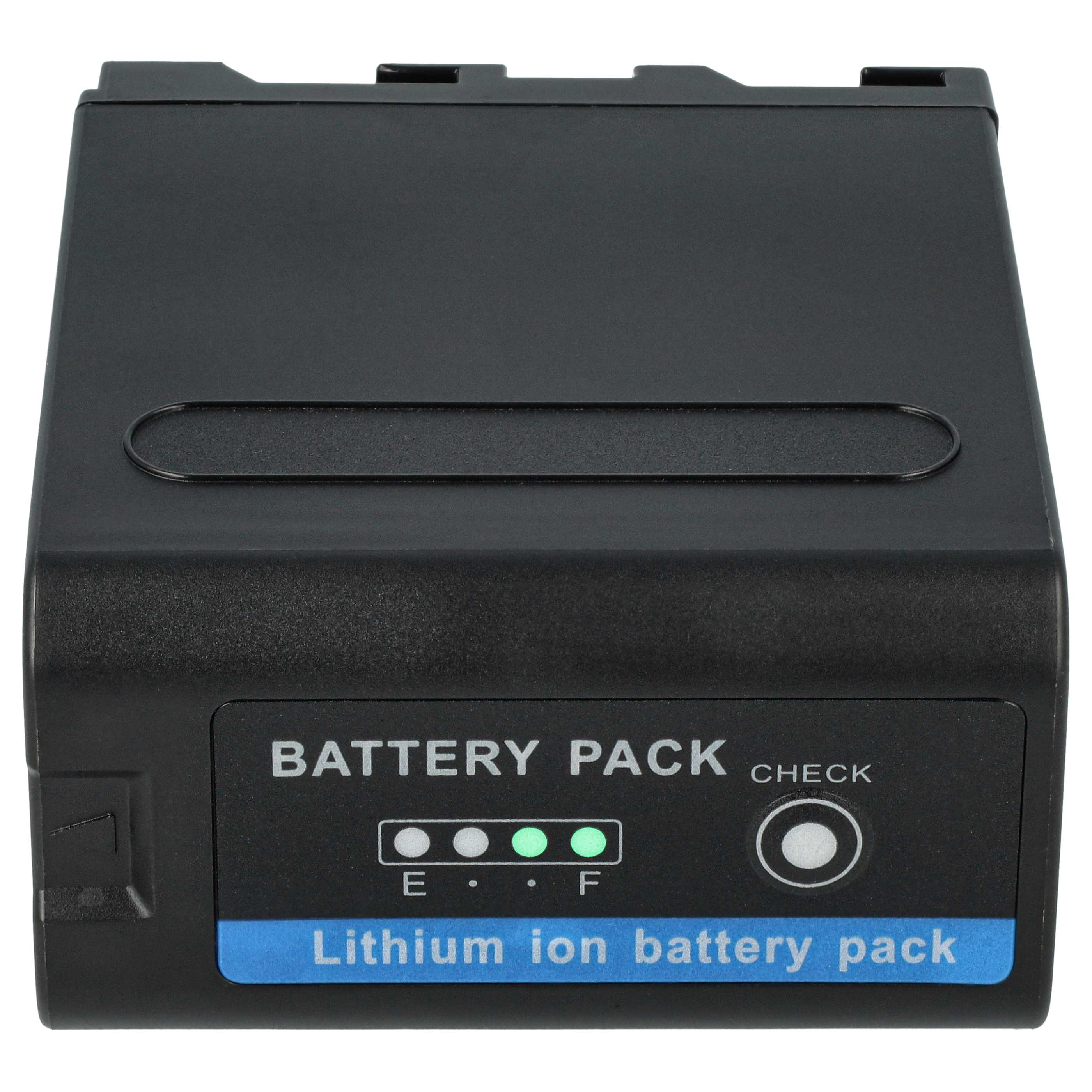 Batterie remplace Grundig BP-10, BP-9, BP-8 pour caméscope - 10400mAh 7,4V Li-ion
