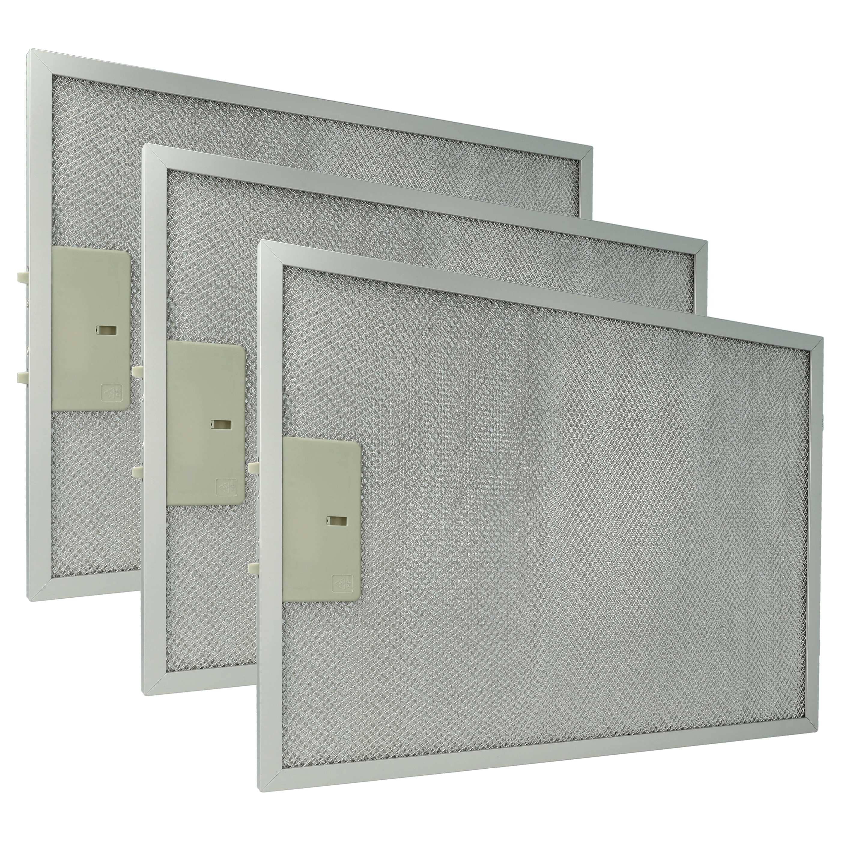 3x Filtres métal remplace Klarstein 10035418 pour hotte aspirante