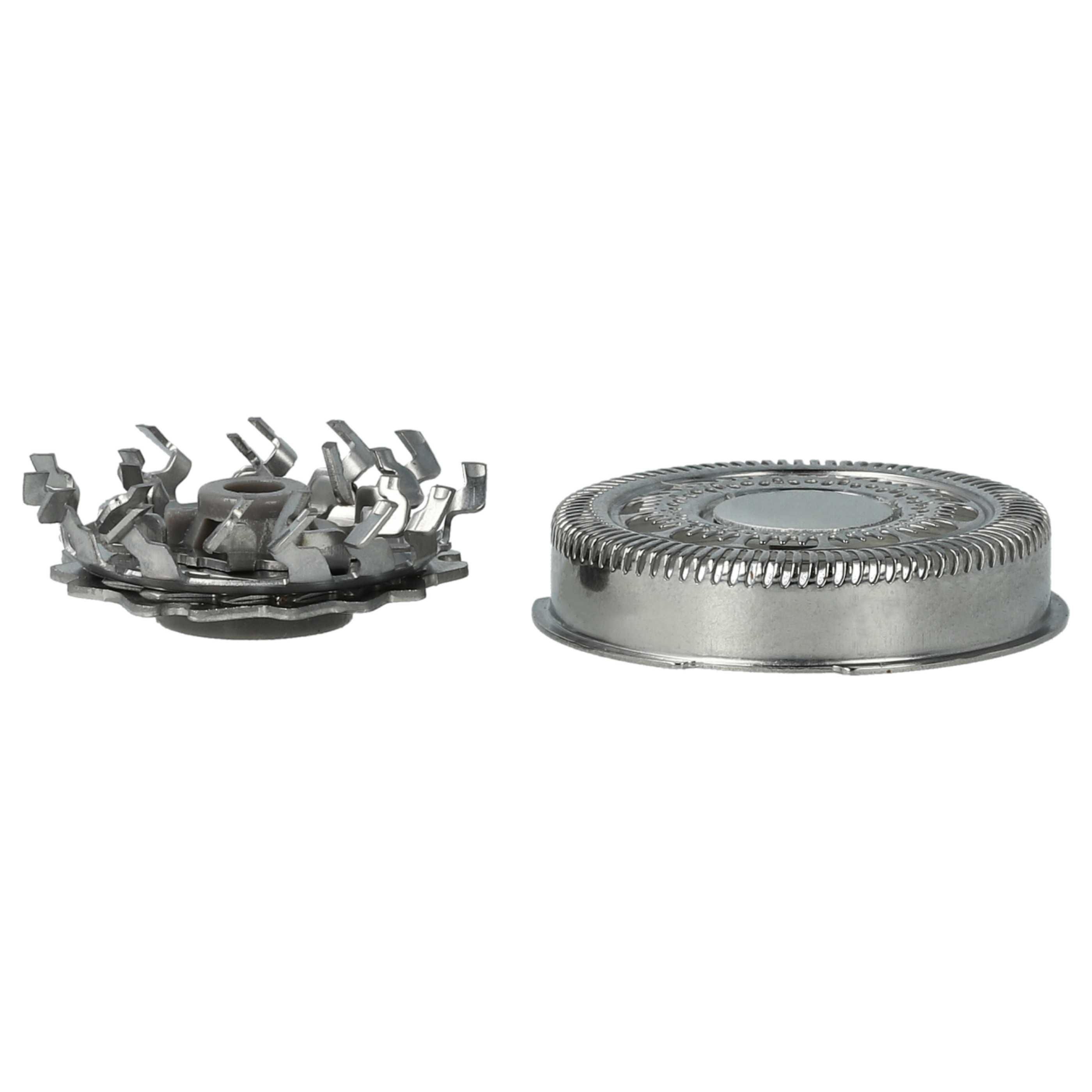 9x cabezales para afeitadoras para Philips s7520, s9000, s9031, s9111, s9161, s9711 - plata