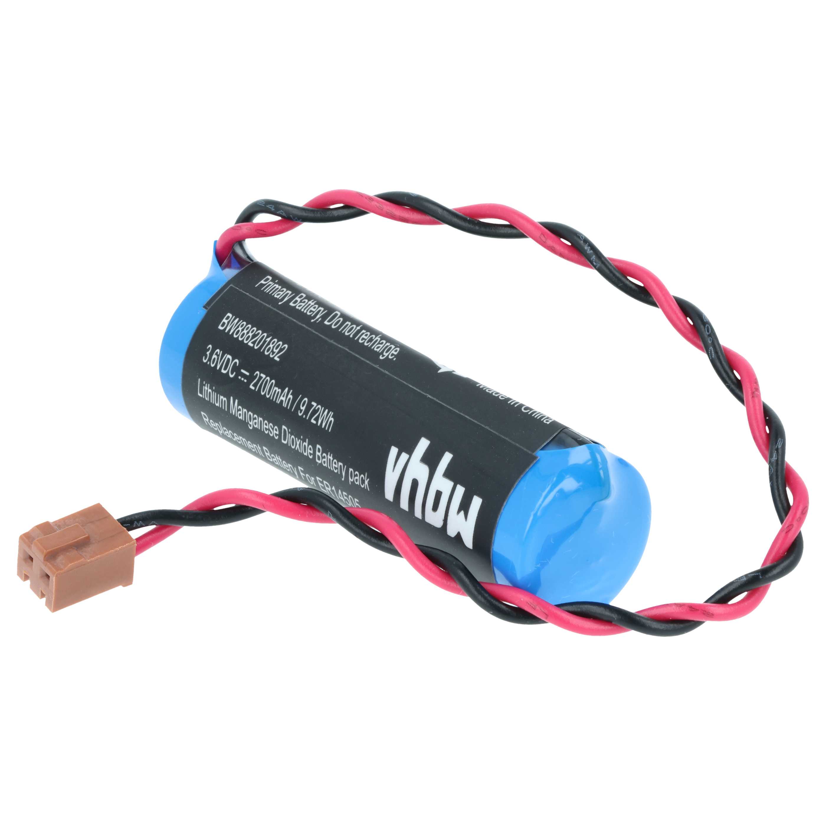 Bateria do PLC programowalnego sterownika Toshiba - 2700 mAh 3,6 V Li-SOCl2