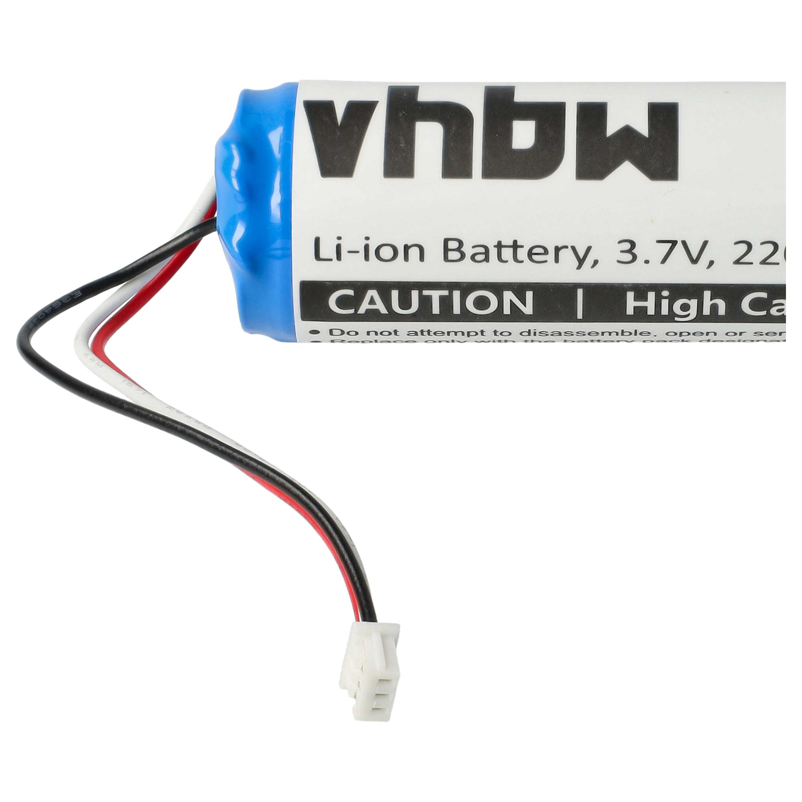 Akumulator do nawigacji GPS zamiennik TomTom MALAGA, 6027A0131301, 6027A0050901, L5 - 2200 mAh 3,7 V Li-Ion
