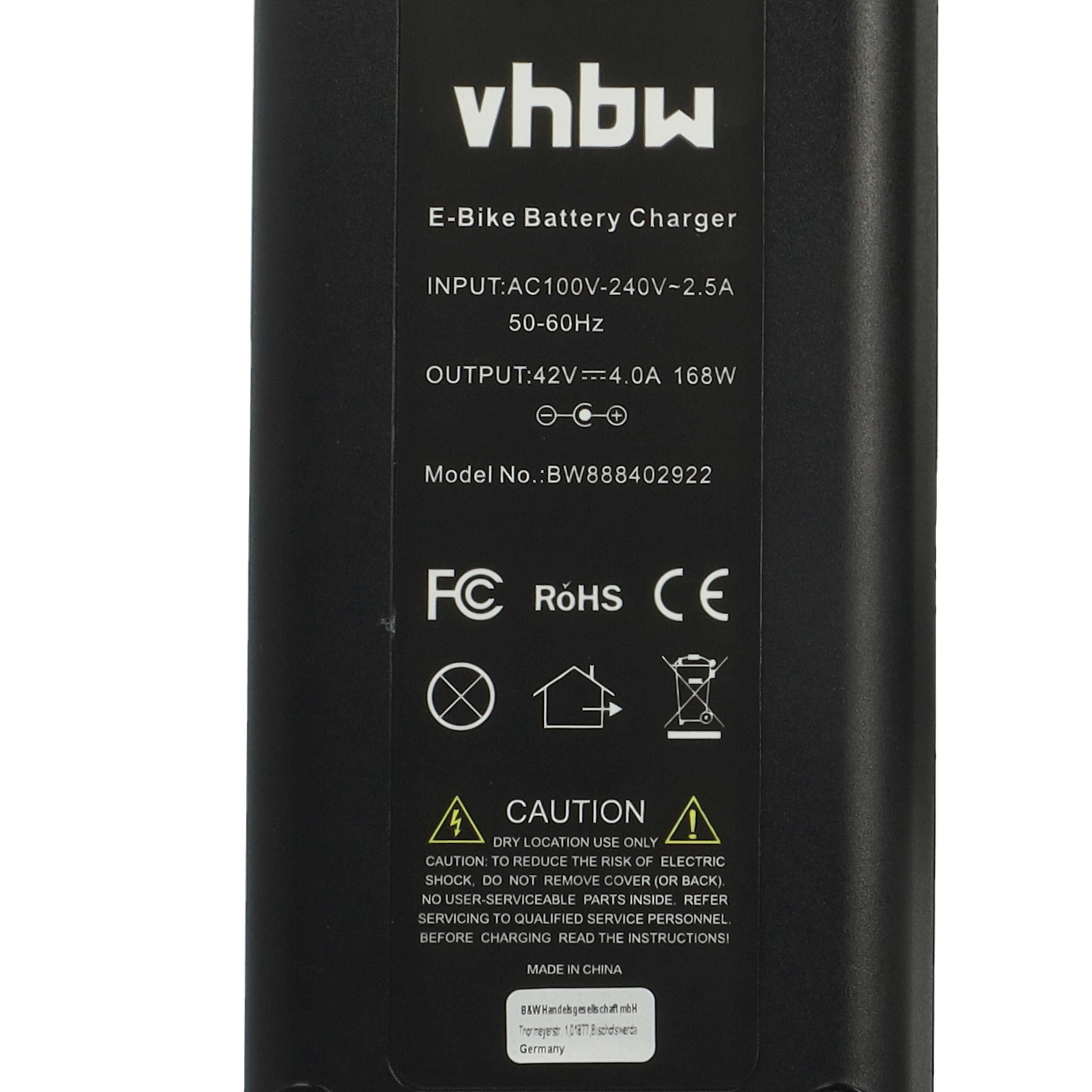 Chargeur remplace Bosch 0.275.007.905, 0 275 007 905, 0275007905 pour batterie e-bike - prise4,0 A