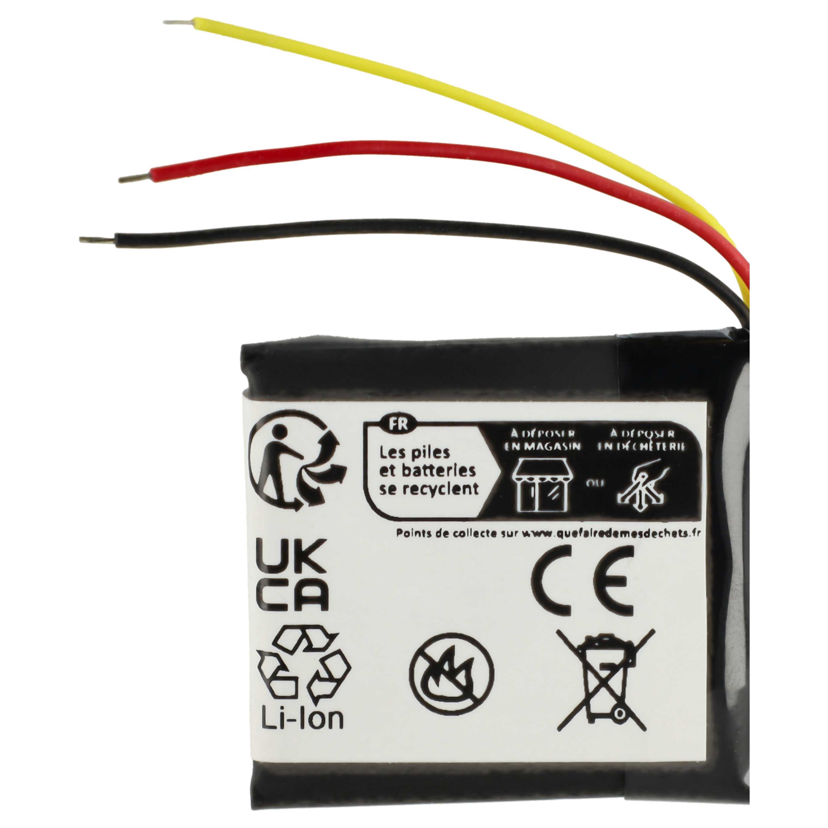 5x Akumulator do słuchawek bezprzewodowych zamiennik Jabra AHB472625PLT, AHB682828PS - 250 mAh 3,7 V LiPo