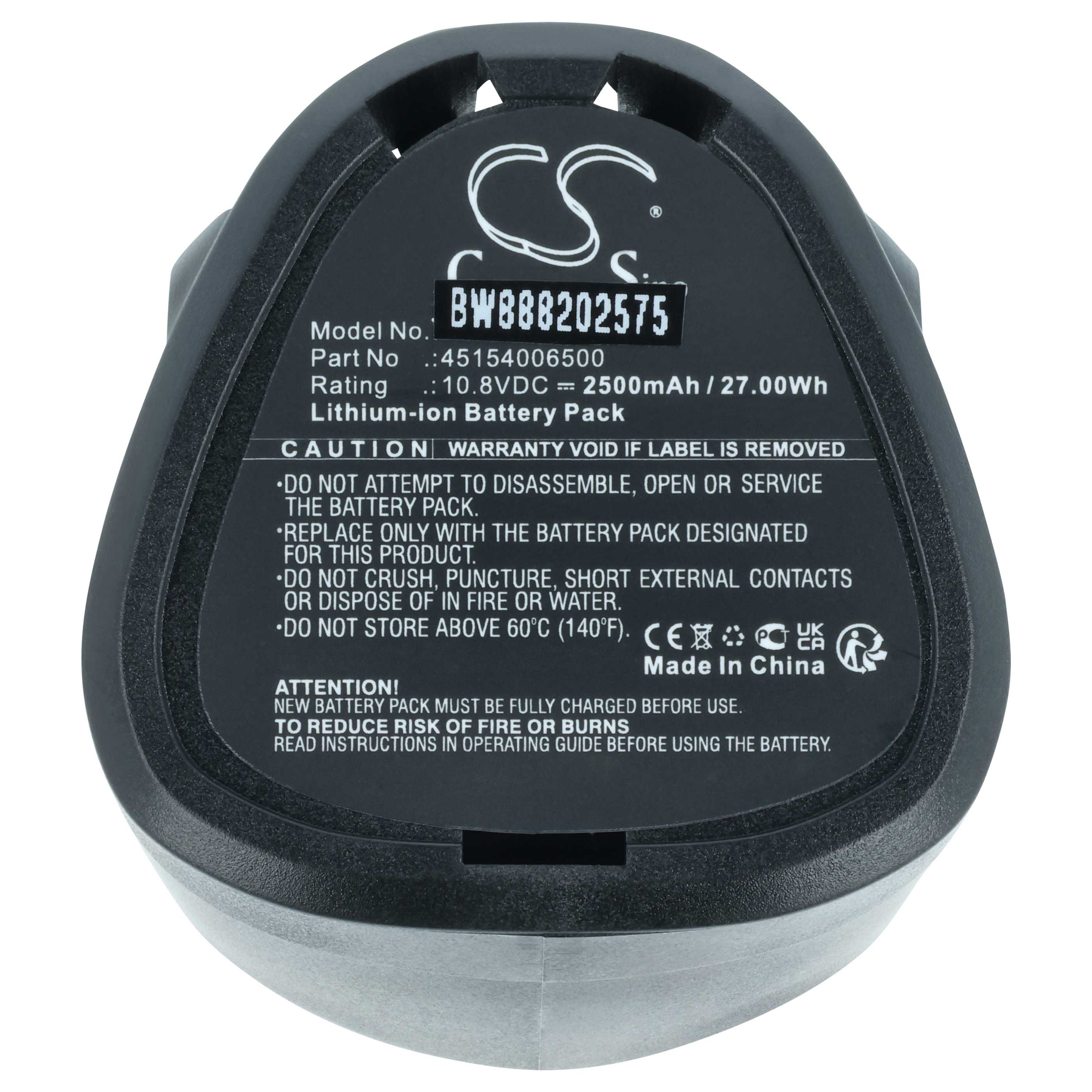 Battery suitable for Stihl HSA 25 - 2500 mAh, 10.8 V, Li-Ion