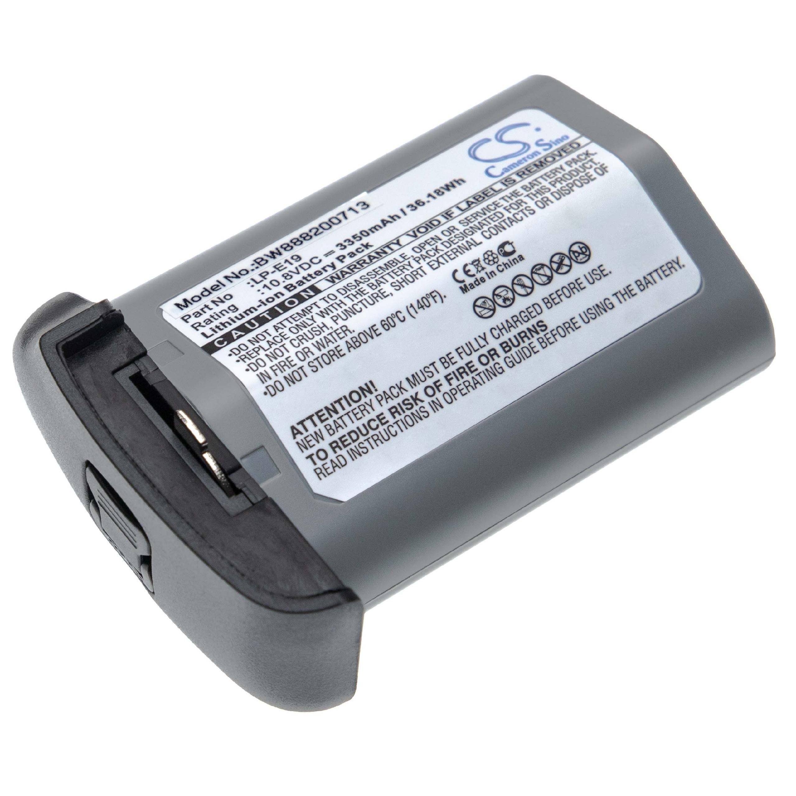 Battery Replacement for Canon LP-E19 - 3350mAh, 10.8V, Li-Ion