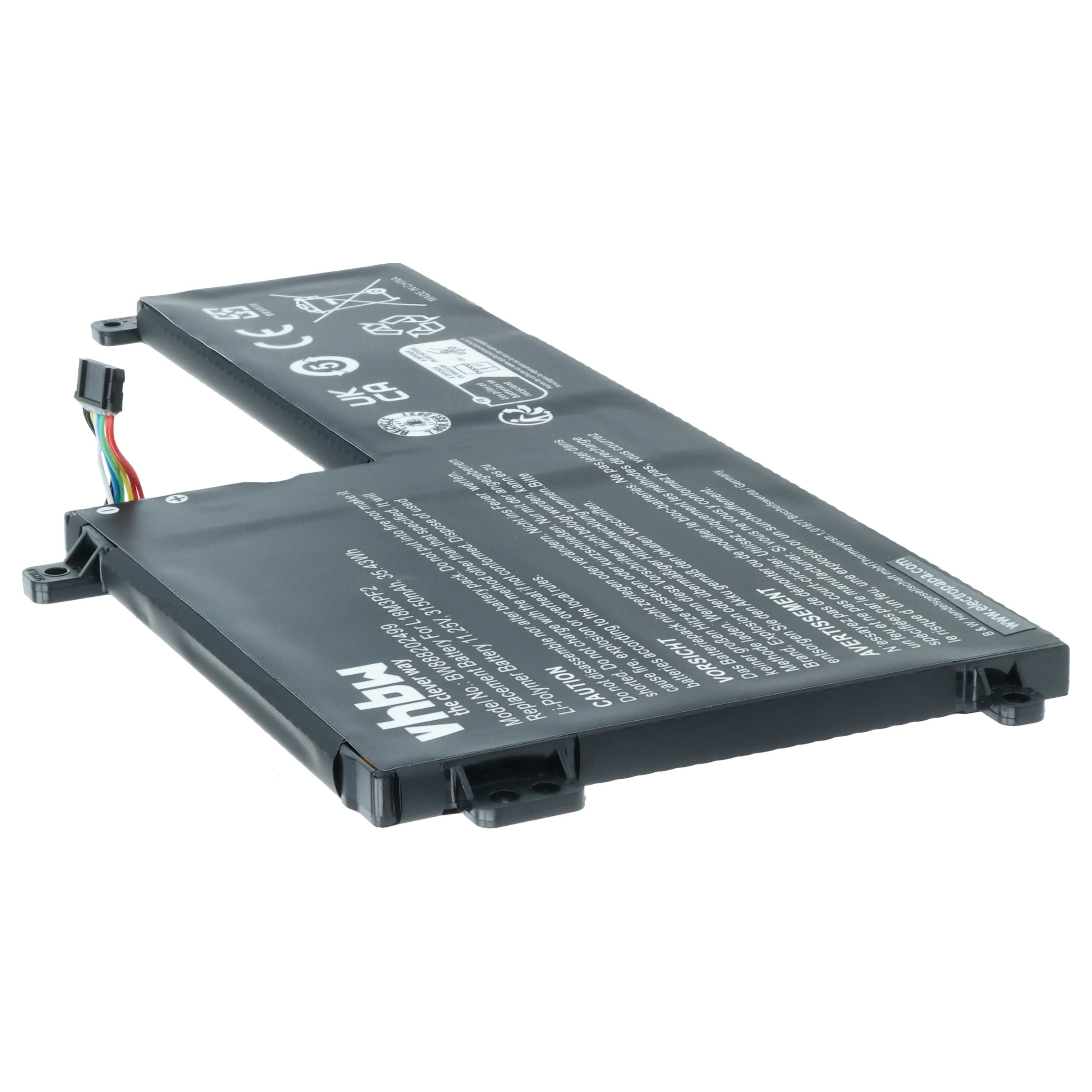Akumulator do laptopa zamiennik Lenovo 5B10W67321, 5B10T26393, 5B10T03404, 5B10T03402 - 3150 mAh 11,25 V LiPo