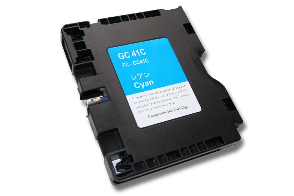 Cartuccia inchiostro sostituisce Ricoh GC-41C per stampante - ciano, 30 ml + chip