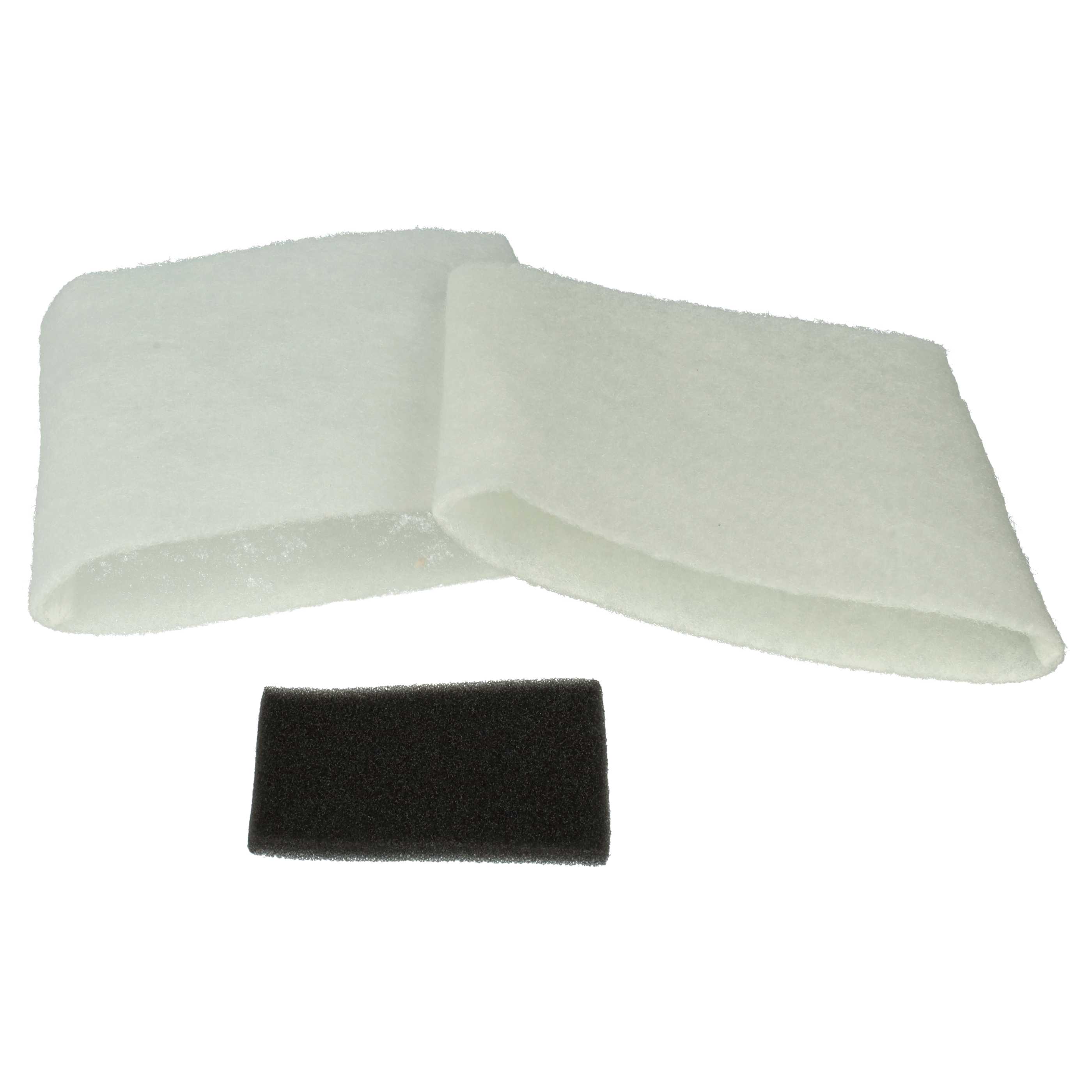 3x Filter Set replaces Dirt Devil 2881001 for Dirt Devil Vacuum Cleaner - Vacuum Cleaner Filter Set