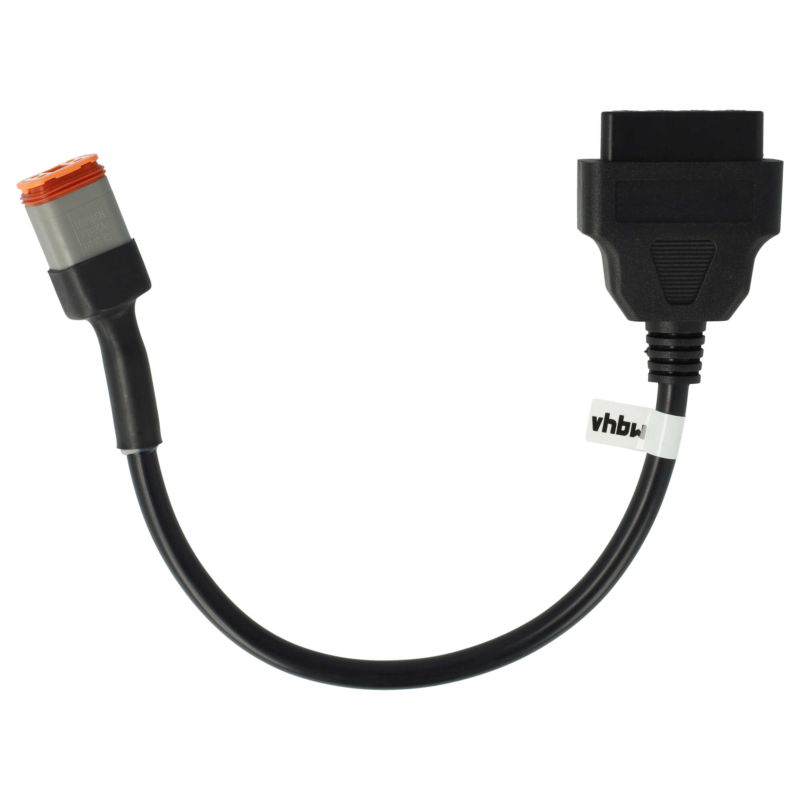 vhbw OBD2 Adapter 4Pin auf OBD2 16Pin für Harley Davidson Motorrad