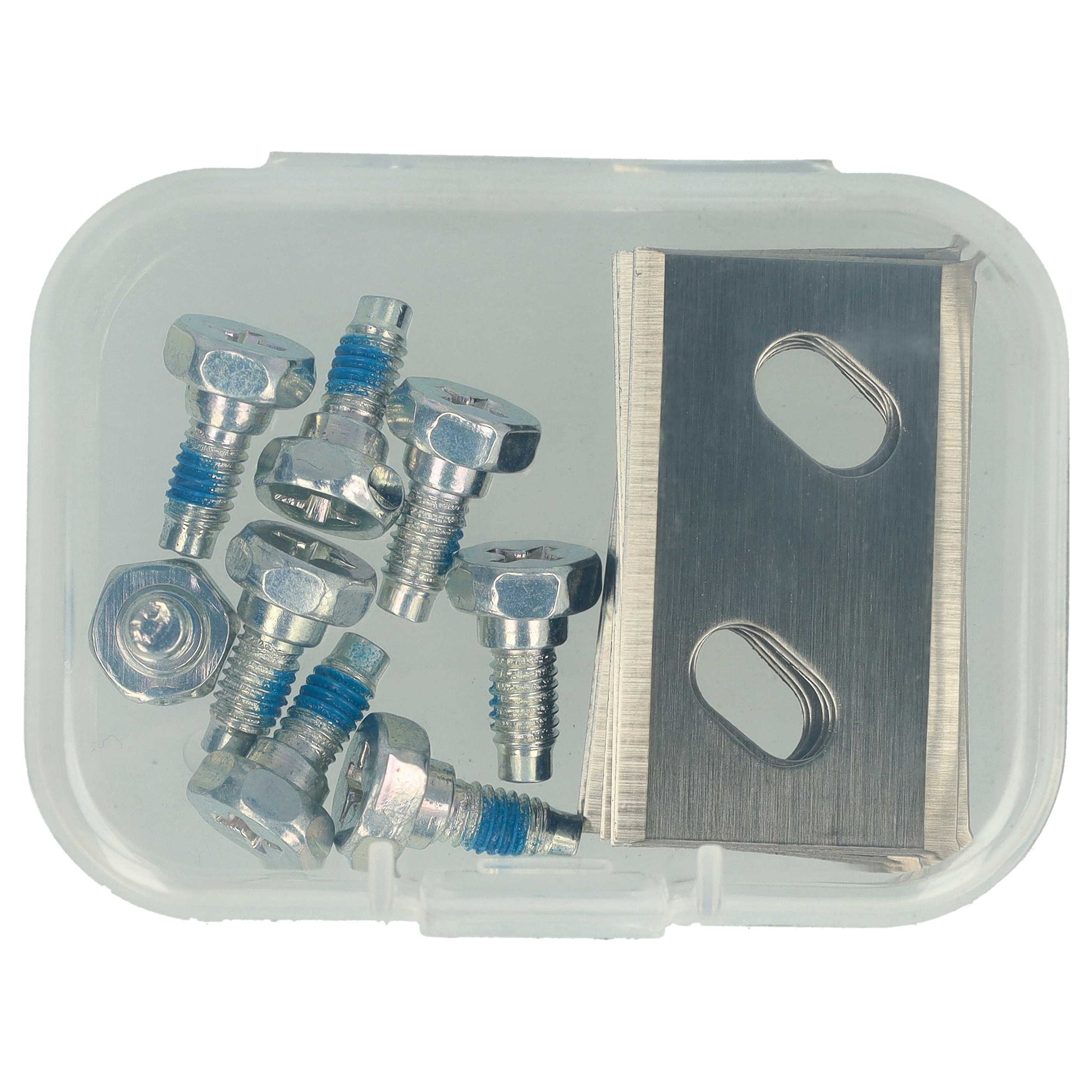 16x Lames remplace Arnold 1111-M6-1008 pour tondeuse – Couteaux acier chrome-carbone, Silber