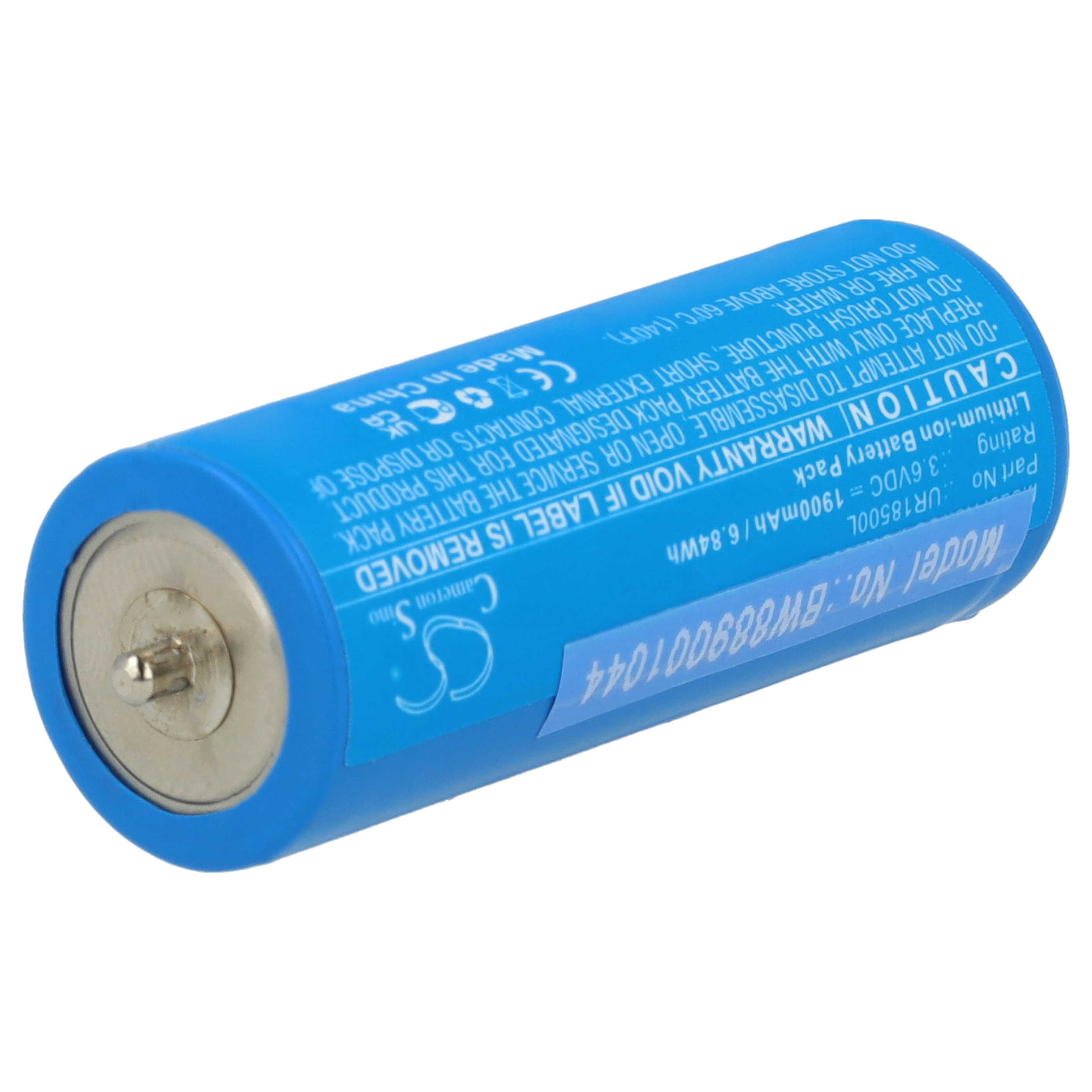 2x Batteria sostituisce Braun 67030924, 6703925, 3018765, 67030925, 67030625, 7030924 - 1900mAh 3,6V Li-Ion