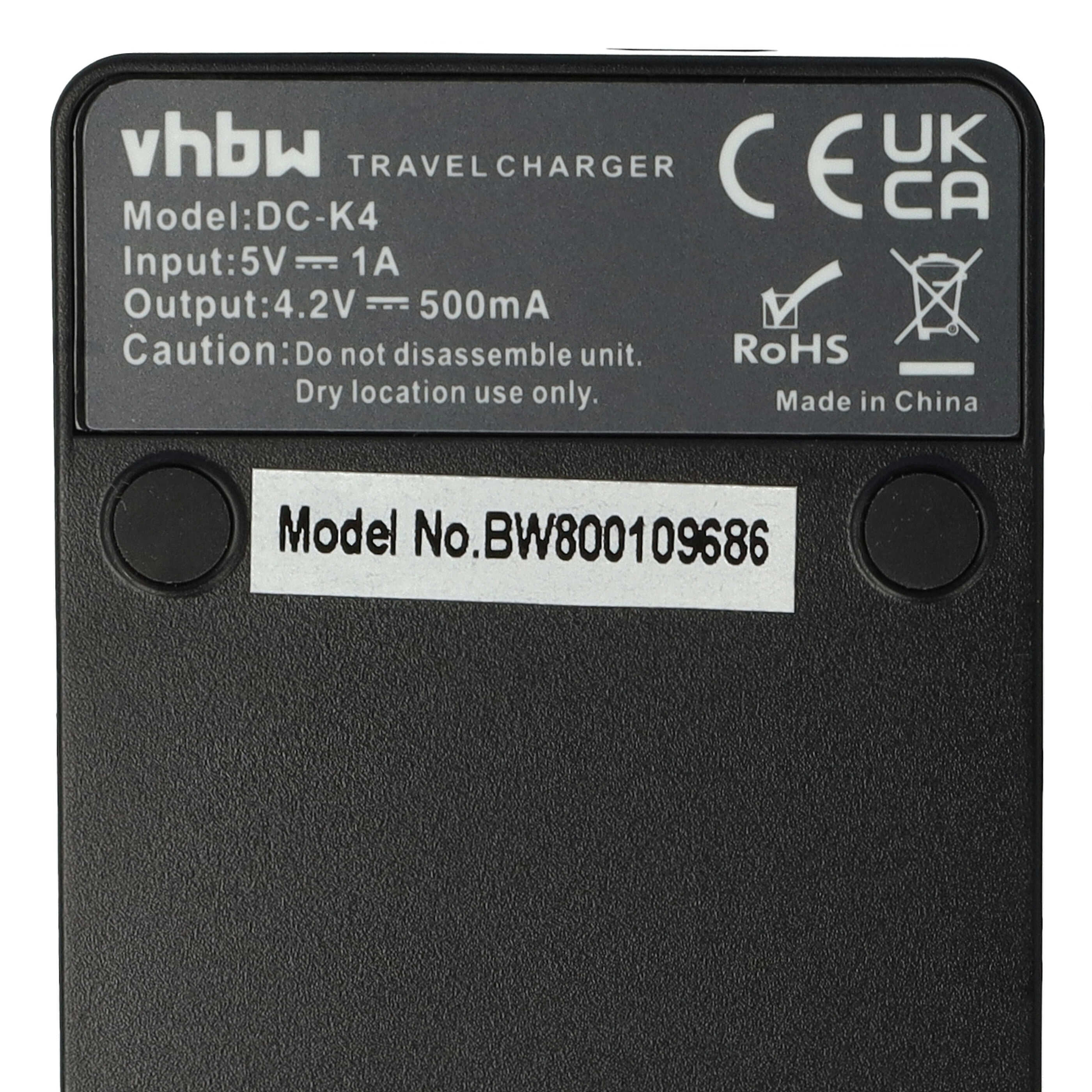 Cargador para cámara Tchibo - 0,5A 4,2V 43,5cm