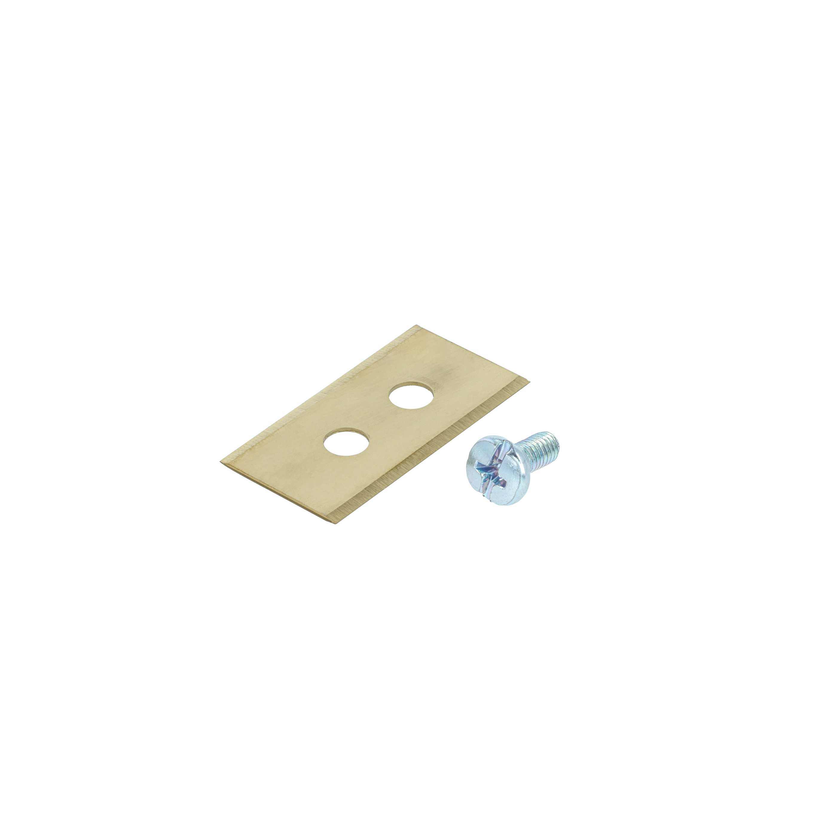 24x Lama per tagliaerba Mammotion LUBA - oro / argento, acciaio (rivestito in titanio)