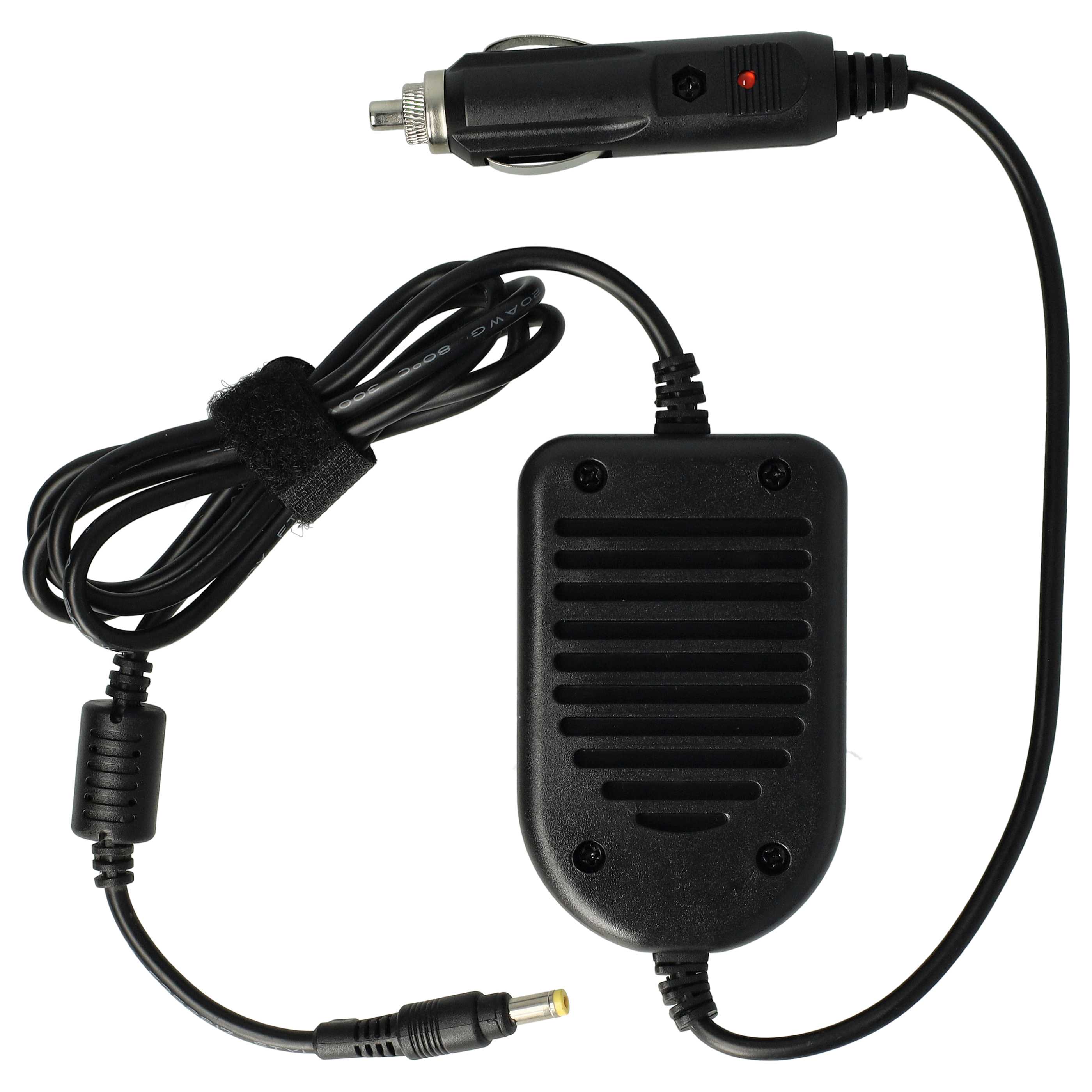 Vehicle Charger replaces HP 101898-001, 101880-001, 120765-001, 159224-001, 146594-001 for Notebook - 3.5 A