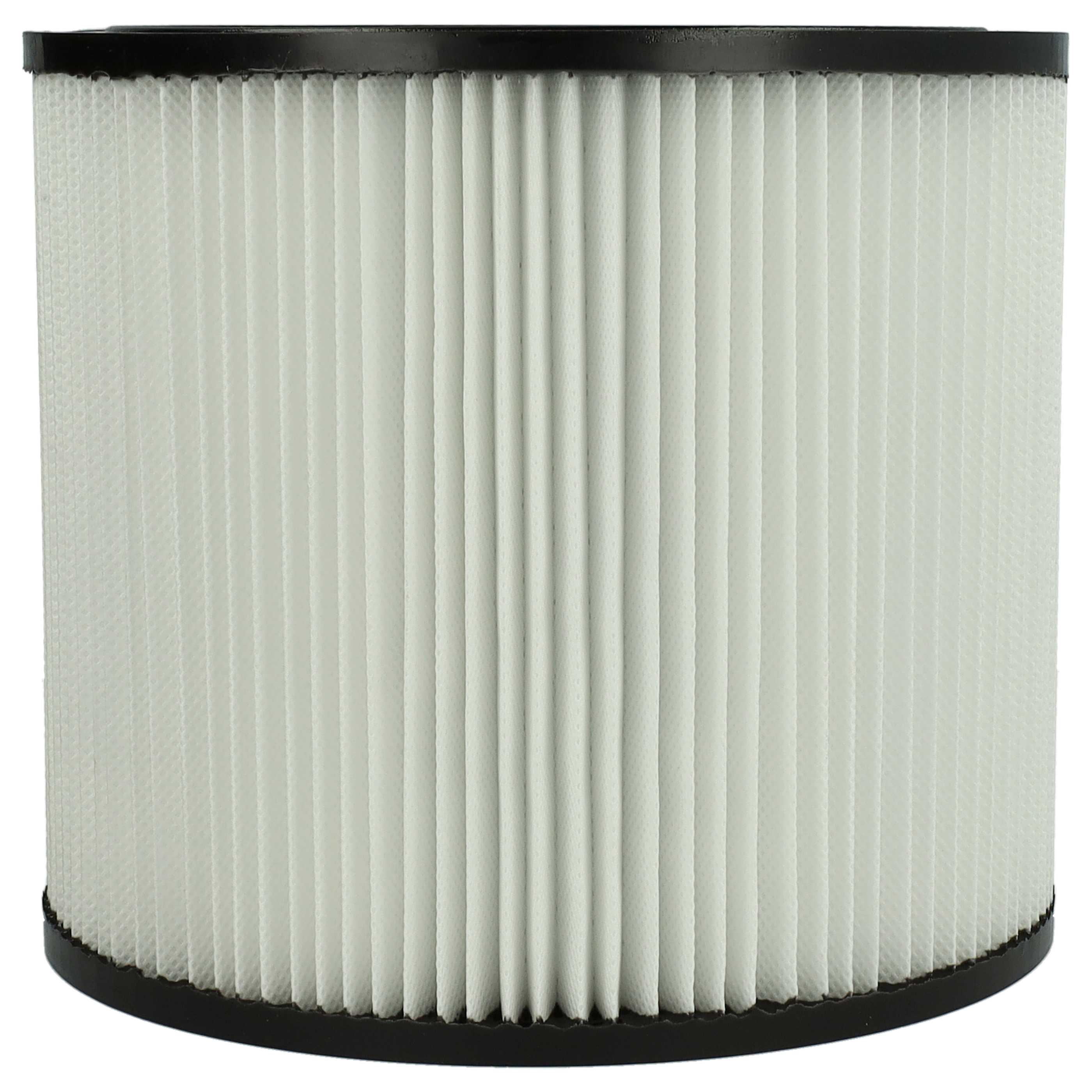 3x Filtre remplace ShopVac 126282903041, 026282290038 pour aspirateur ShopVac - filtre rond, noir / blanc
