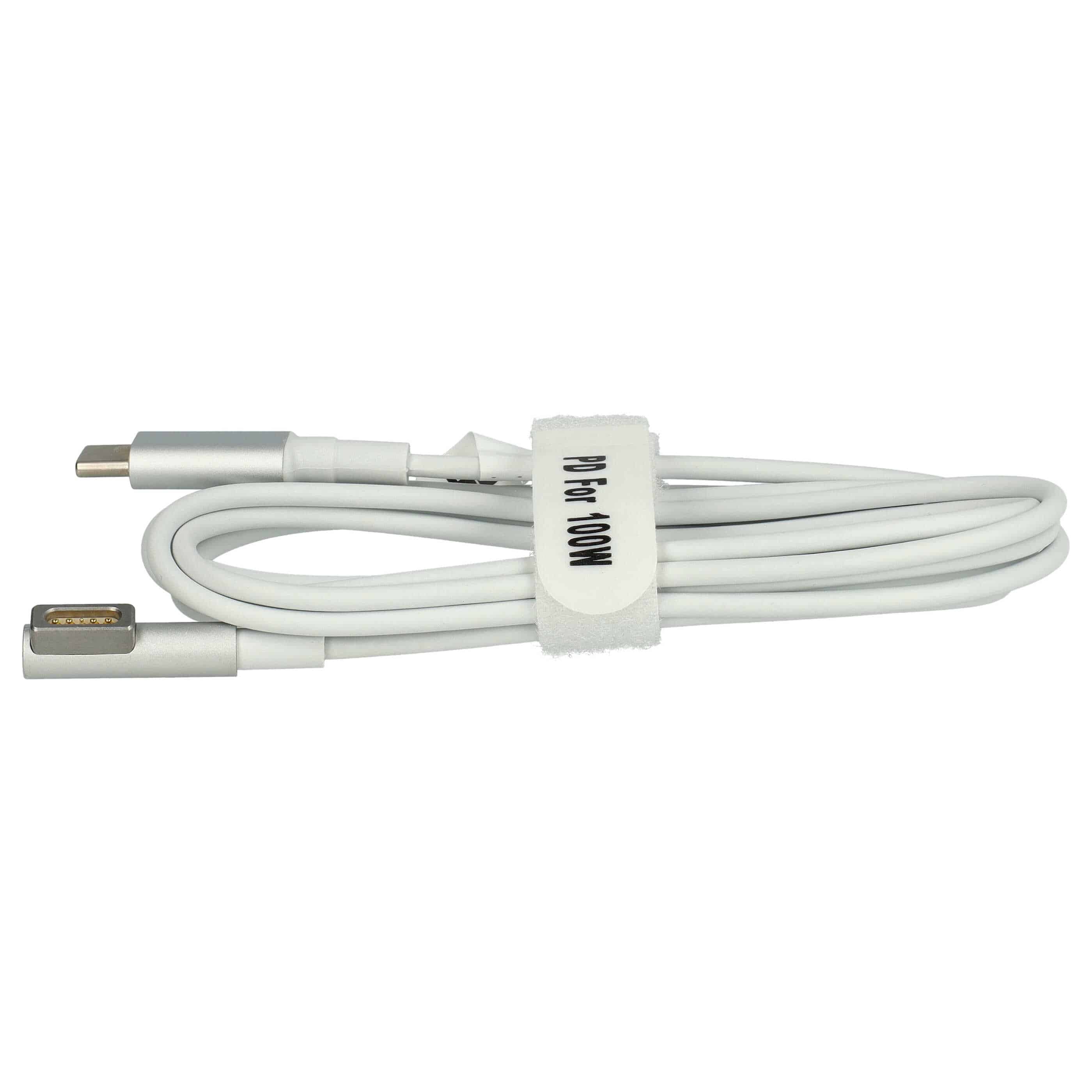 Adapter Cable USB Type C to MagSafe 1 replaces Apple ADA-C2MS1 for AppleNotebook - 100 W, PVC
